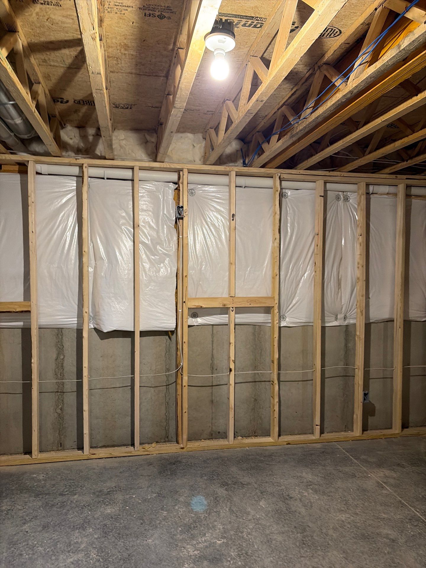 Comprehensive Electrical Rough-In and Data Networking for Washington Township Basement by Techkinect