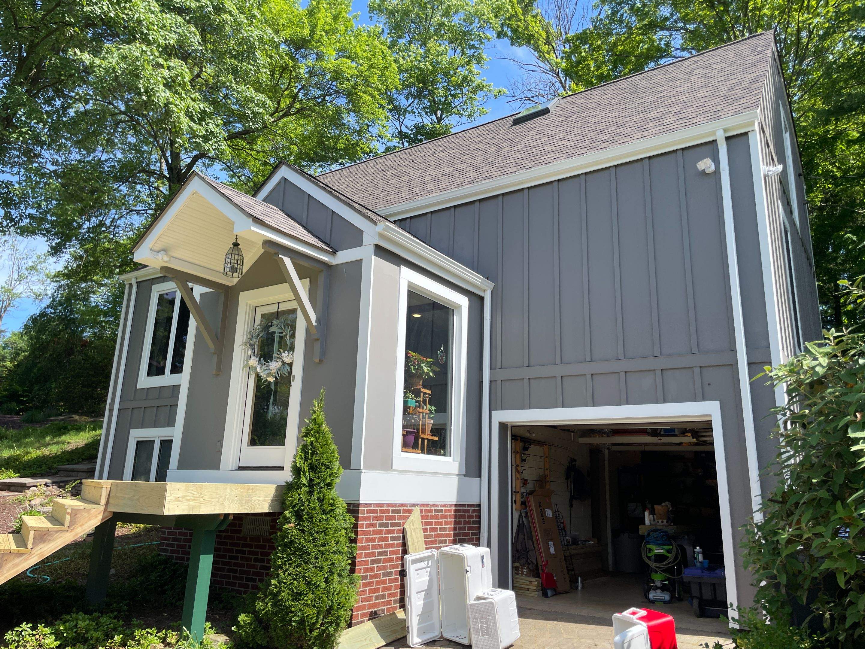 James Hardie Board and Batten Siding Renovation for Aliquippa Residence by Ideal Siding Pittsburgh
