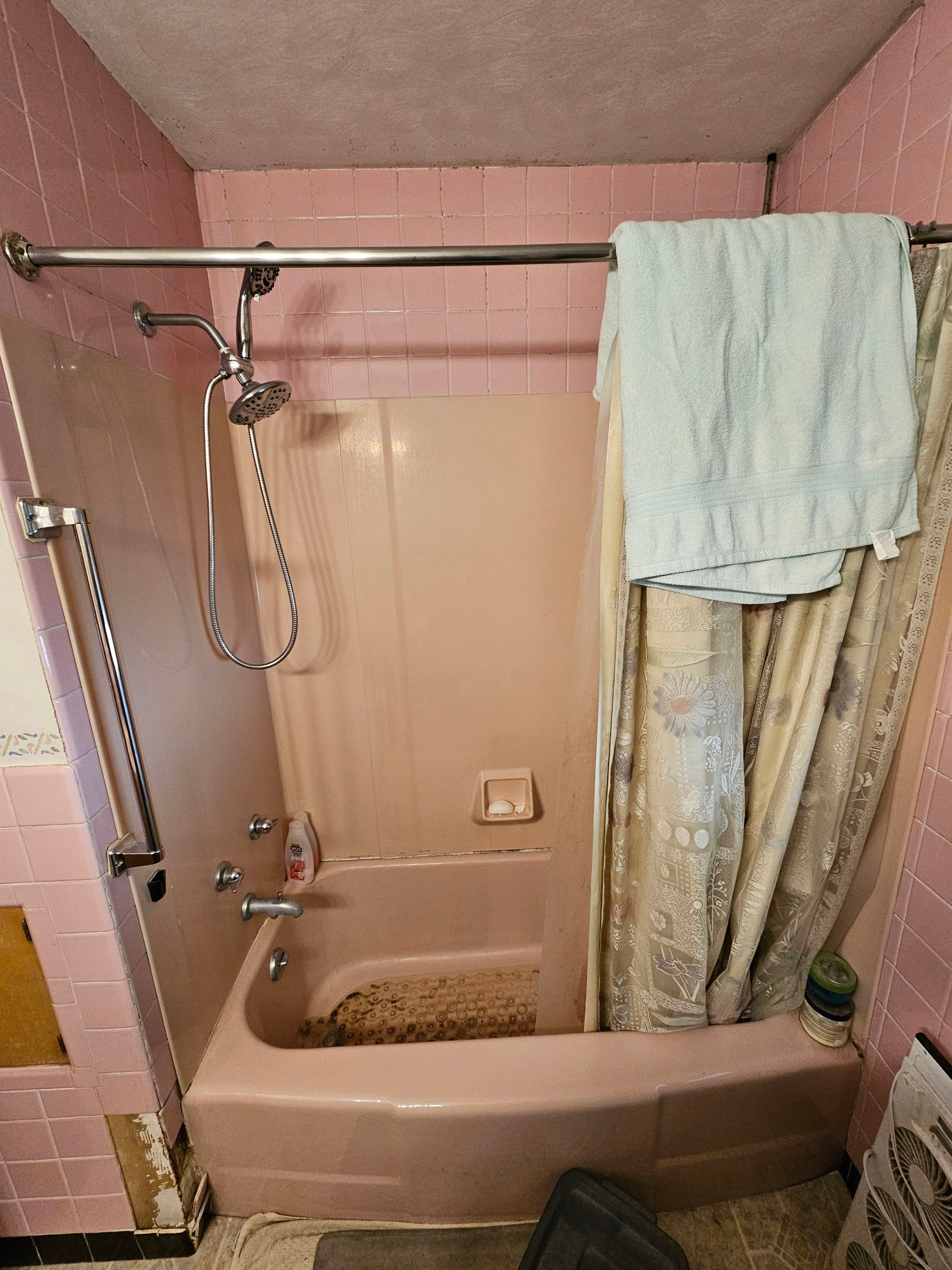 Tub to Walk-In Shower Installation in Ludlow, MA  by Yankee Home Improvement