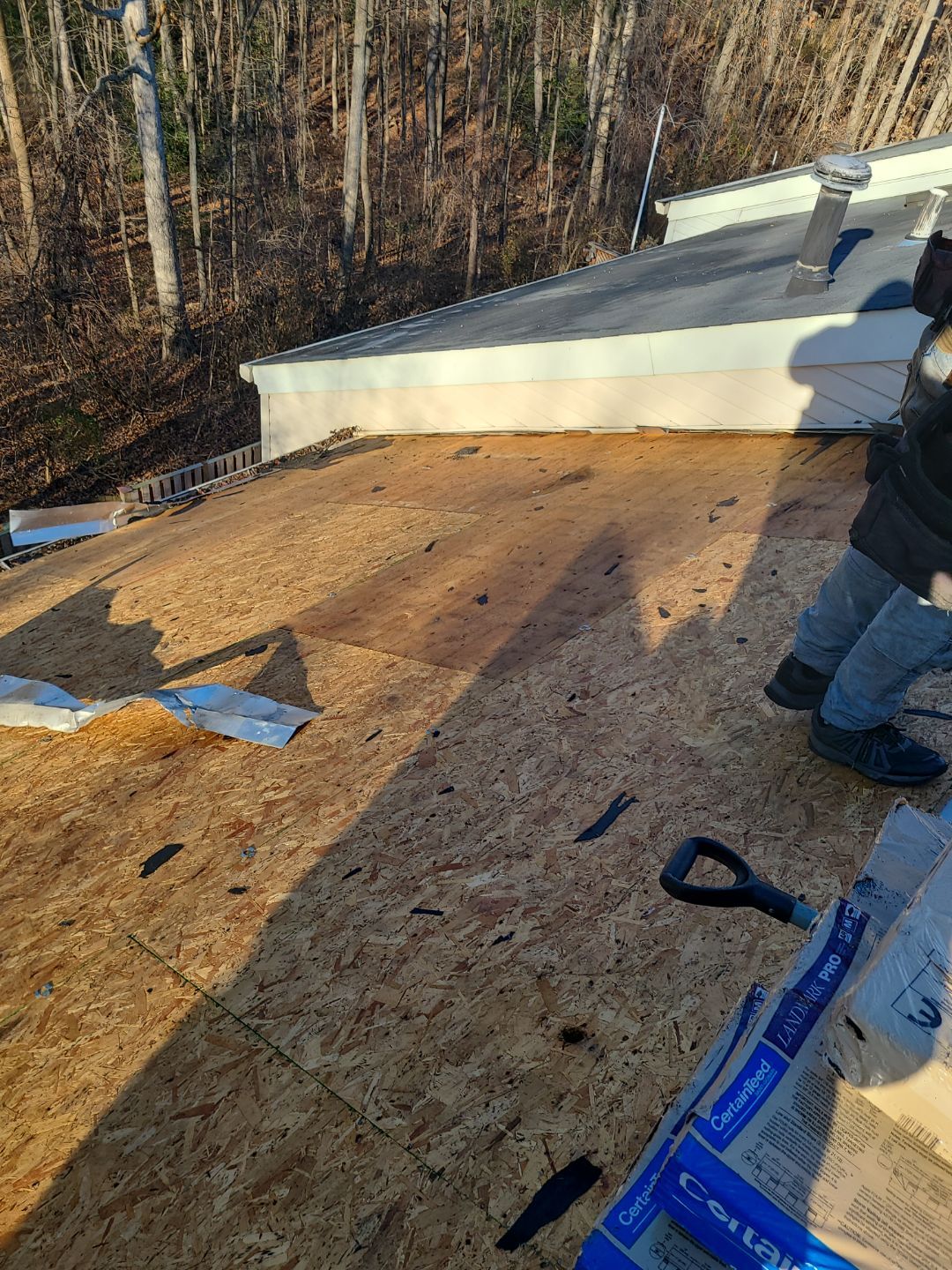 Alexandria CertainTeed Landmark Pro Roof in Max Def Pewterwood  by RM Banning, Inc.