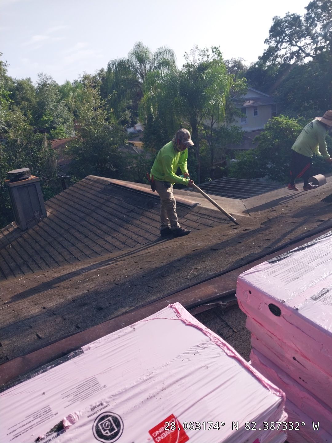 Project in Tampa 33617 by Mitchell Roofing Company LLC 