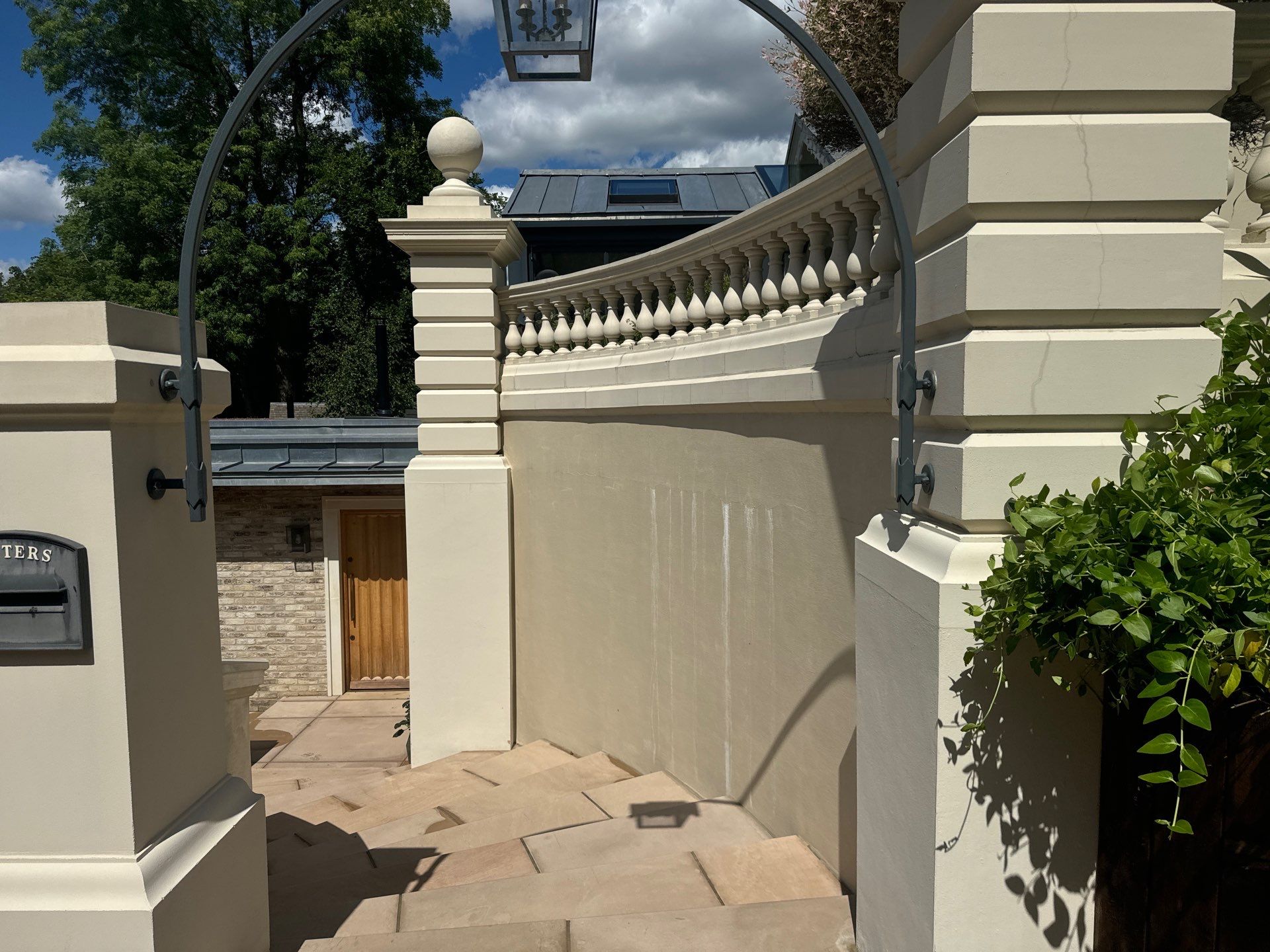 Render Clean using Honda 15lpm Low Pressure Washing Machine by Ges Exterior Cleaning ltd