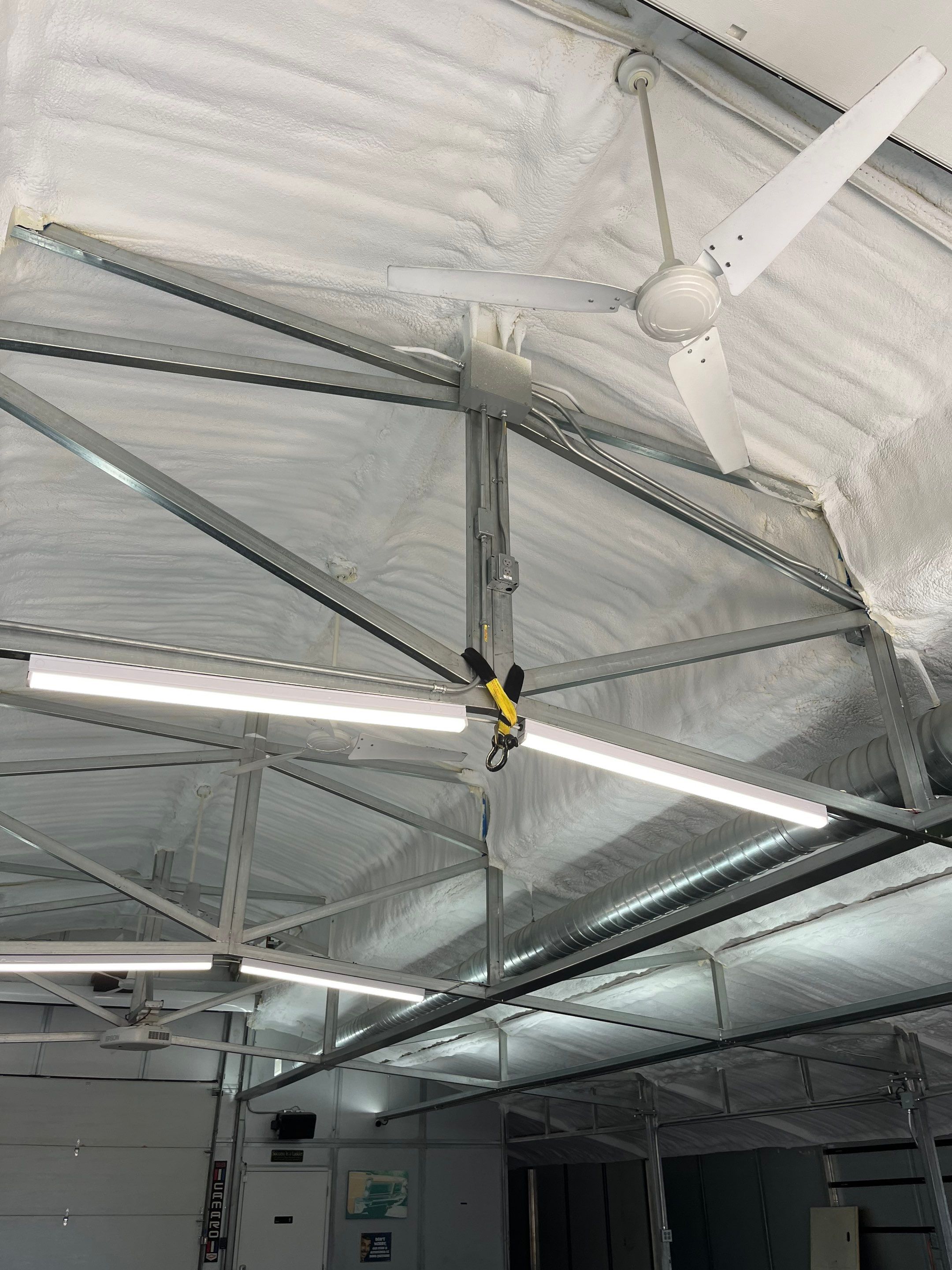 Sunnyvale Tx, Close cell spray foam custom garage  by Apex Insulation Solutions