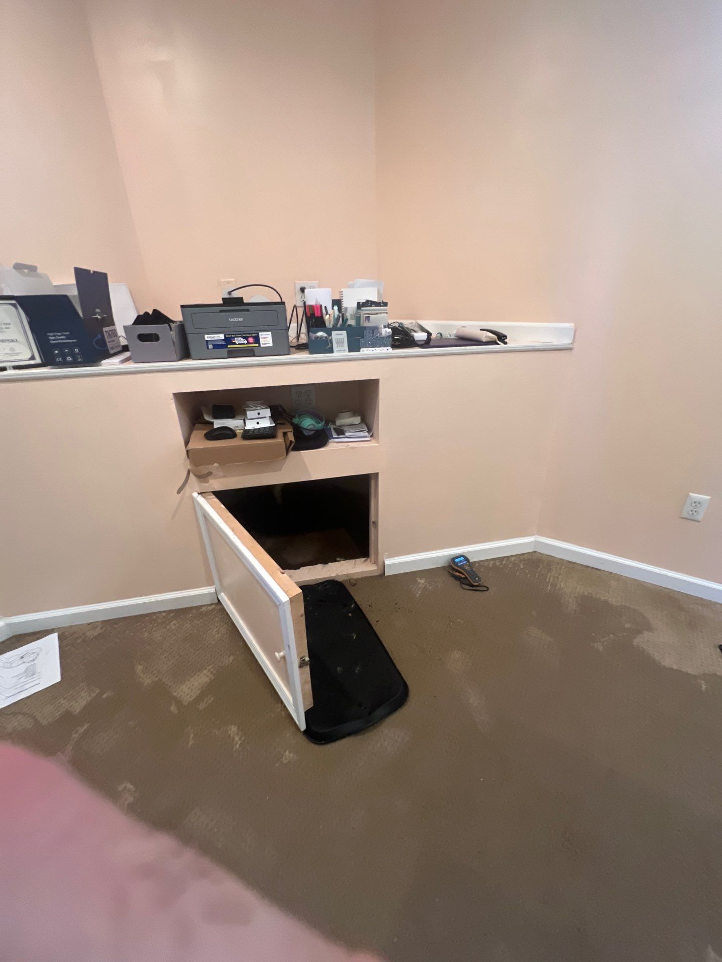 Project in Ann Arbor by EzDry Water Mitigation & Property Restoration