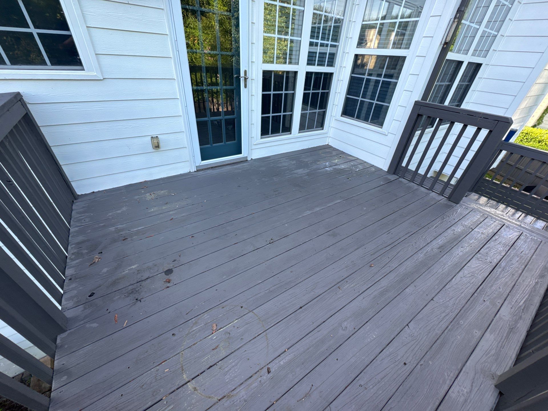 Multi-Level Composite Deck and Porch Renovation in Kennesaw by Swift Home Renovations