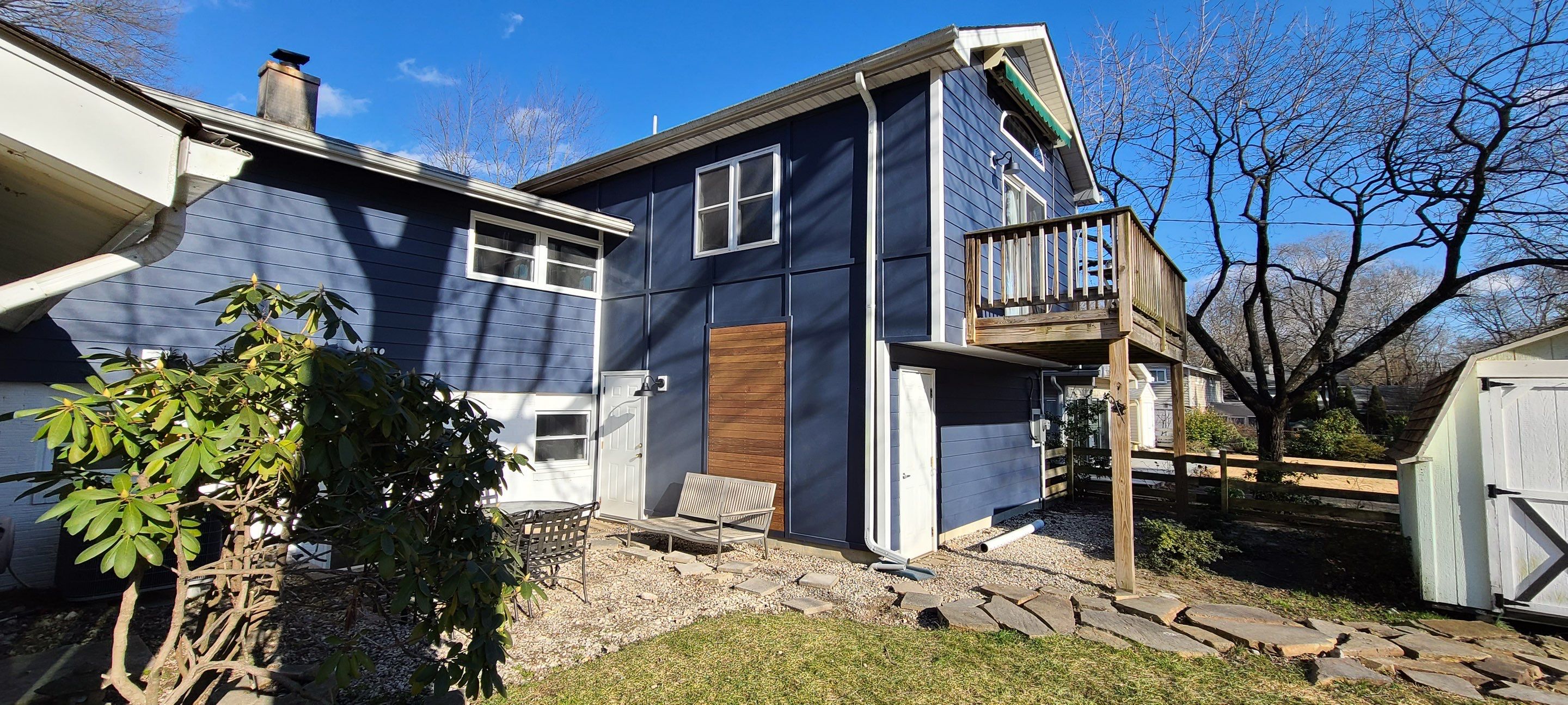 Siding Installation using James Hardie Siding with IPE accents by Window Depot of Annapolis