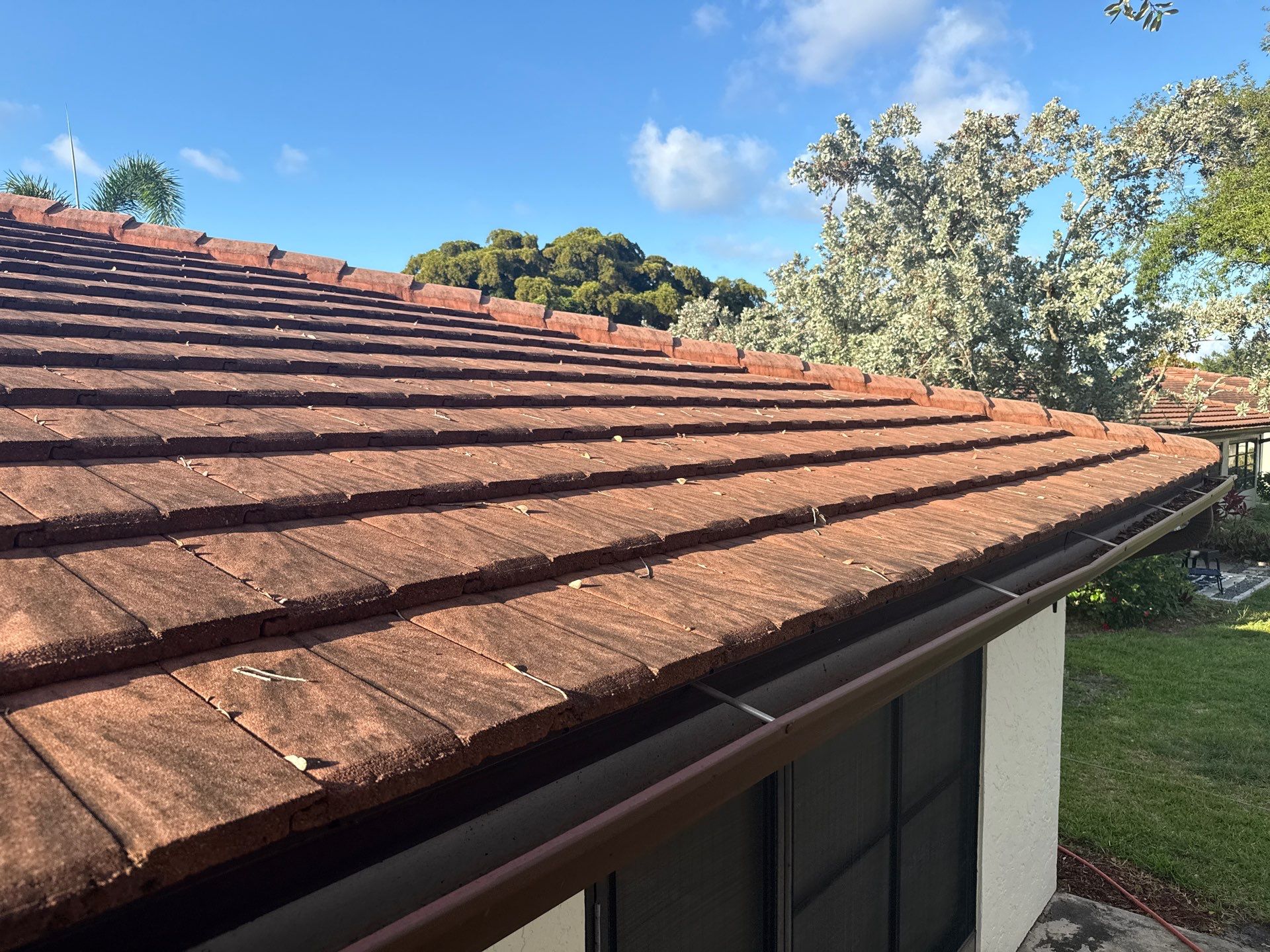 Tile Roof, Driveway & Patio Cleaning – Vivienda at Bradenton I by Sunshine AquaWash