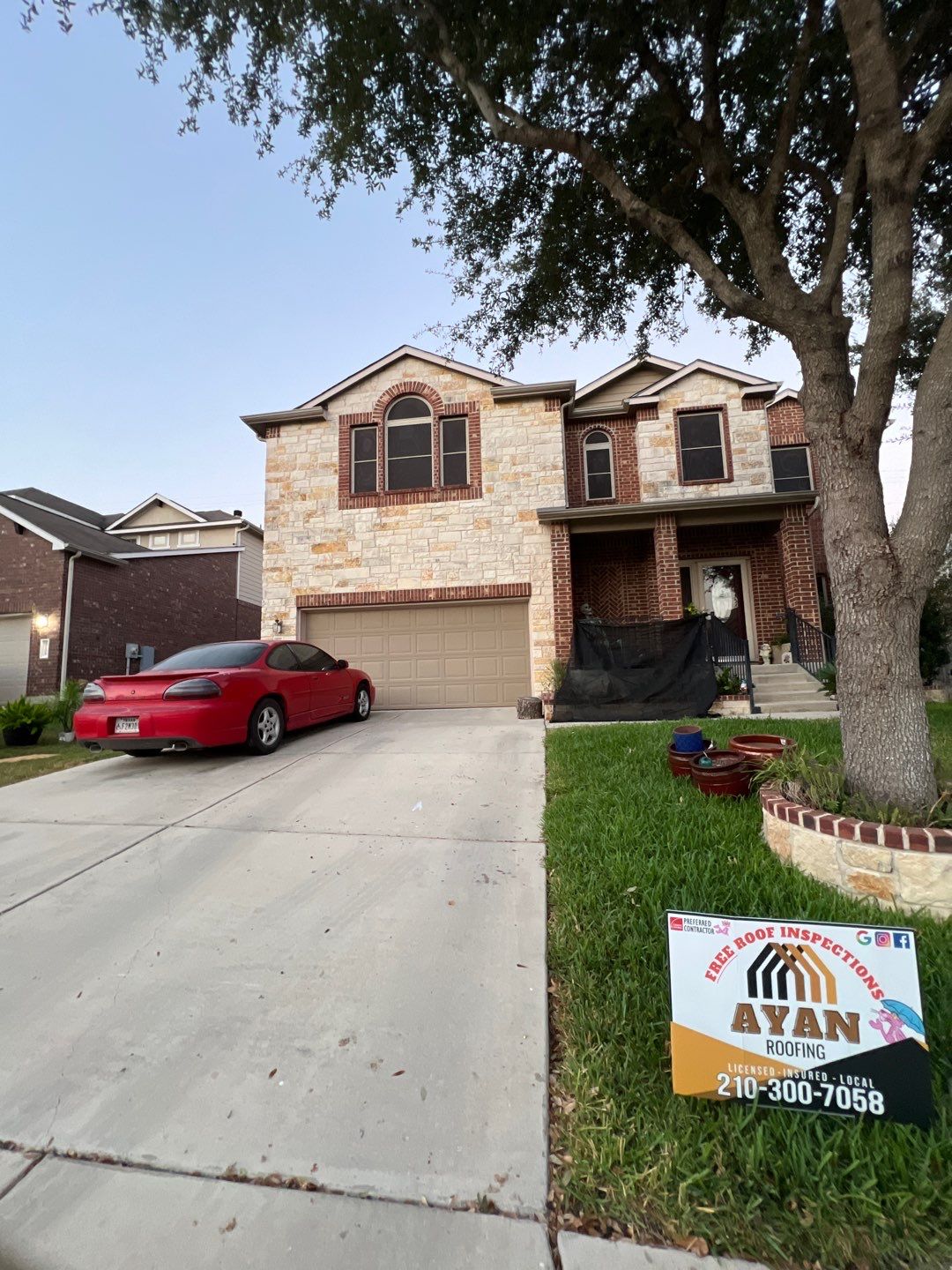 Roof Replacement Project in Schertz by Ayan Roofing, LLC