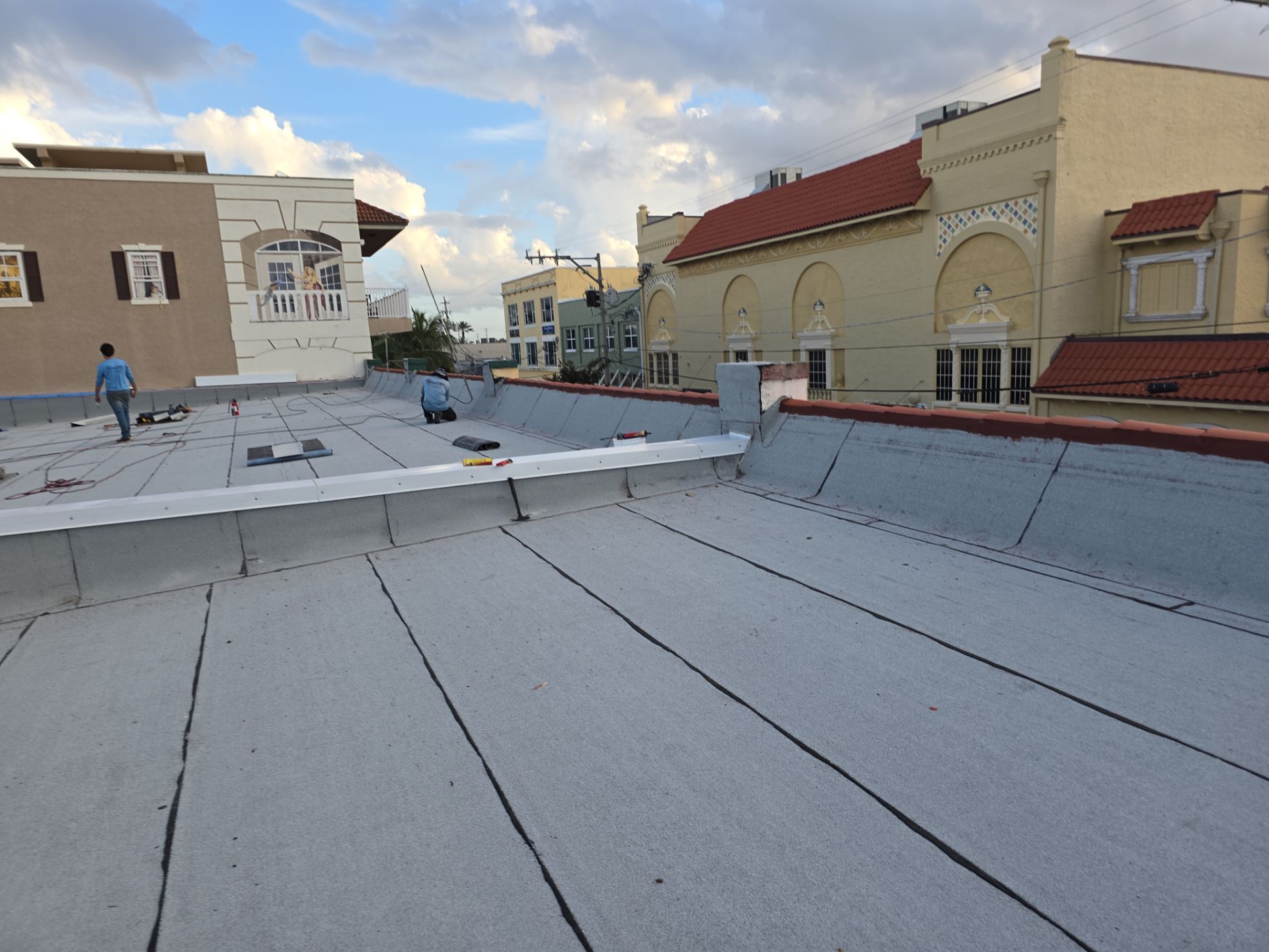 Torch Applied Modified Bitumen Roof Replacement by Sailfish Roofing