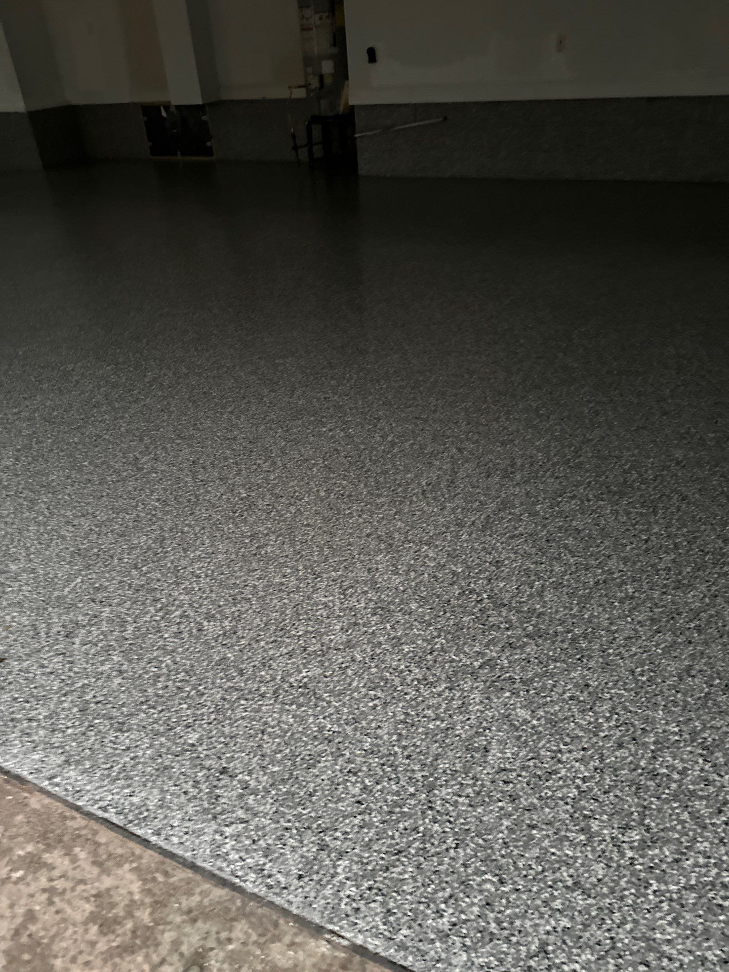 Garage Floor Coating using Wombat by My Garage Floor Guys