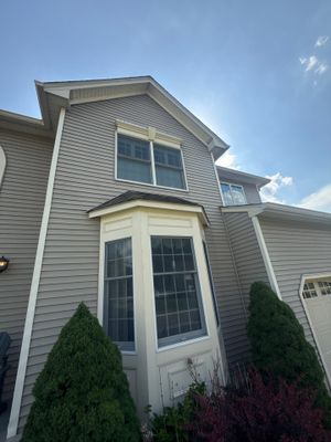 Window Cleaning in East Hanover, NJ — Gallo Bros job photo