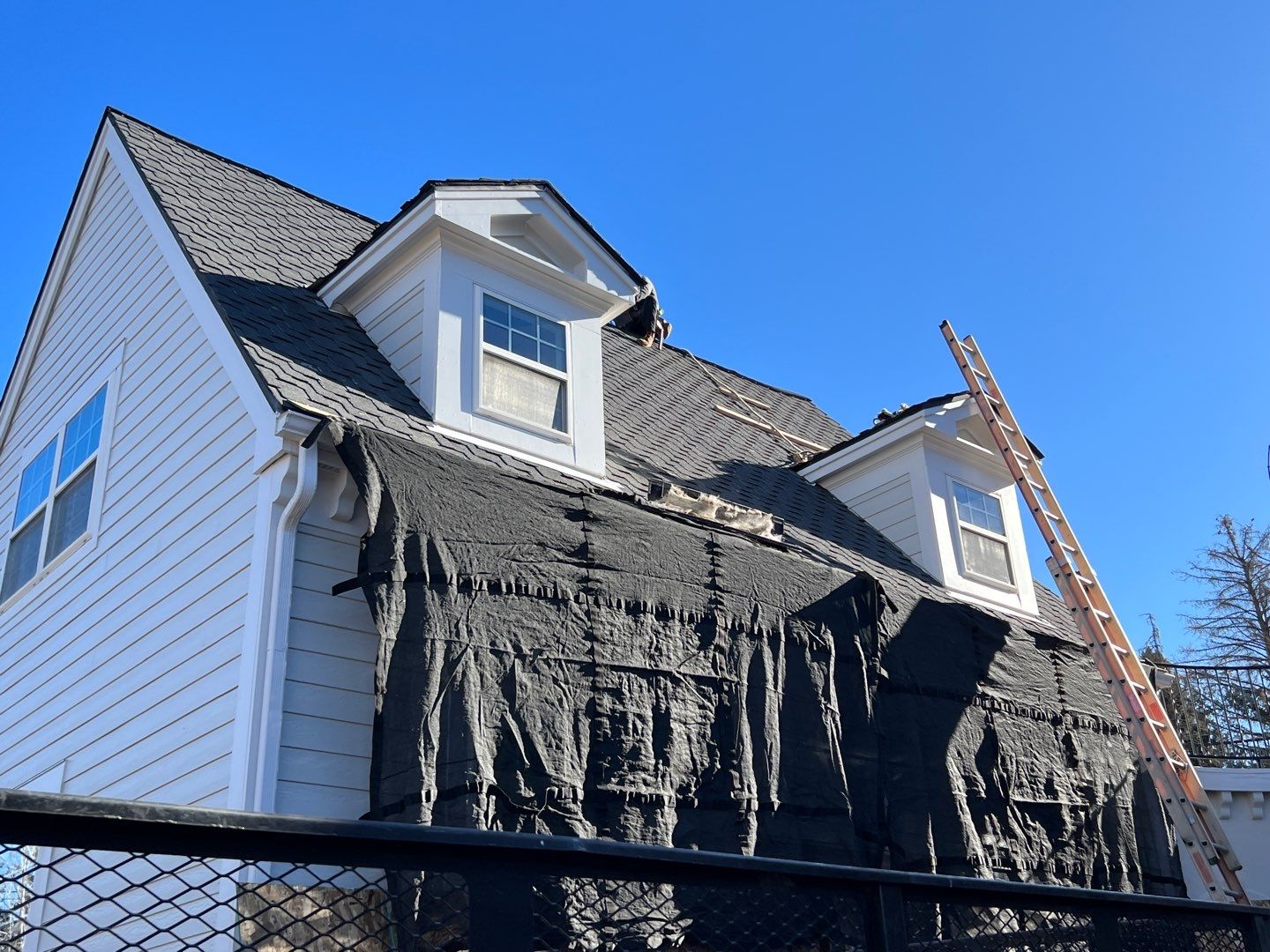 Residential Roofing Installation using CertainTeed Presidential TL - Charcoal Black by A to Z Roofing