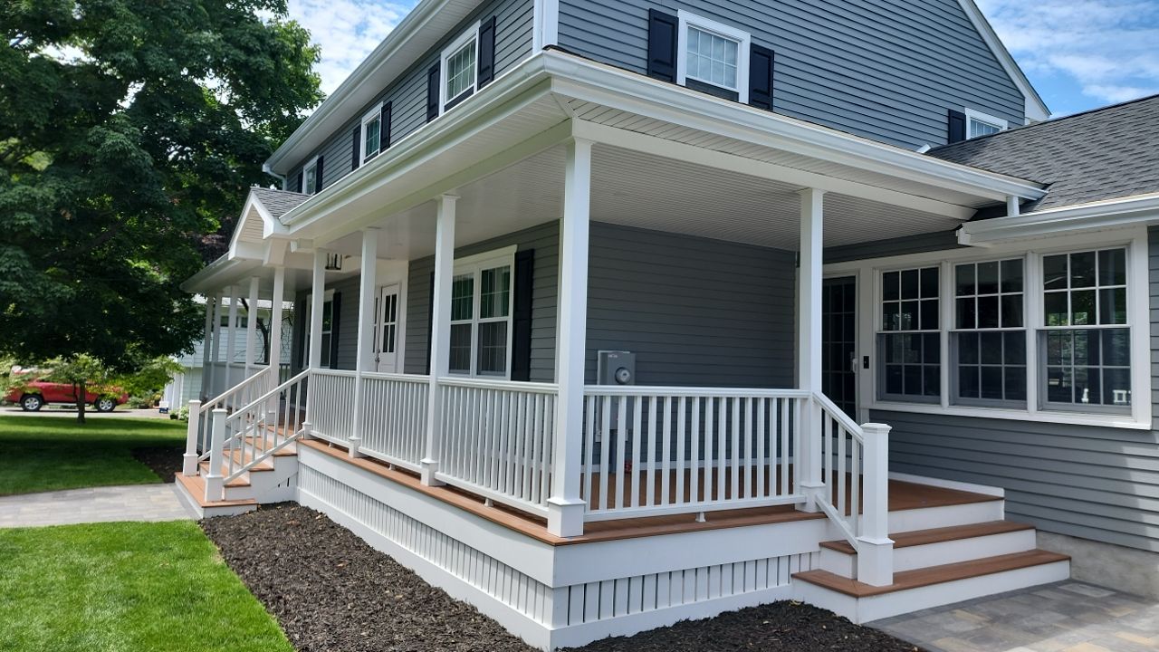 Siding Installation using James Hardie by UBrothers Construction