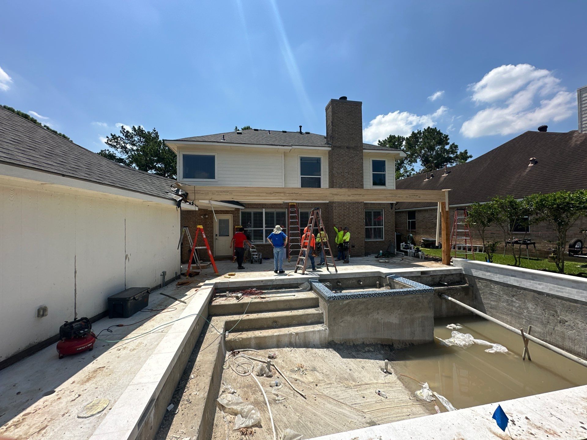 Patio Cover in Cinco Ranch by SophAlx LLC
