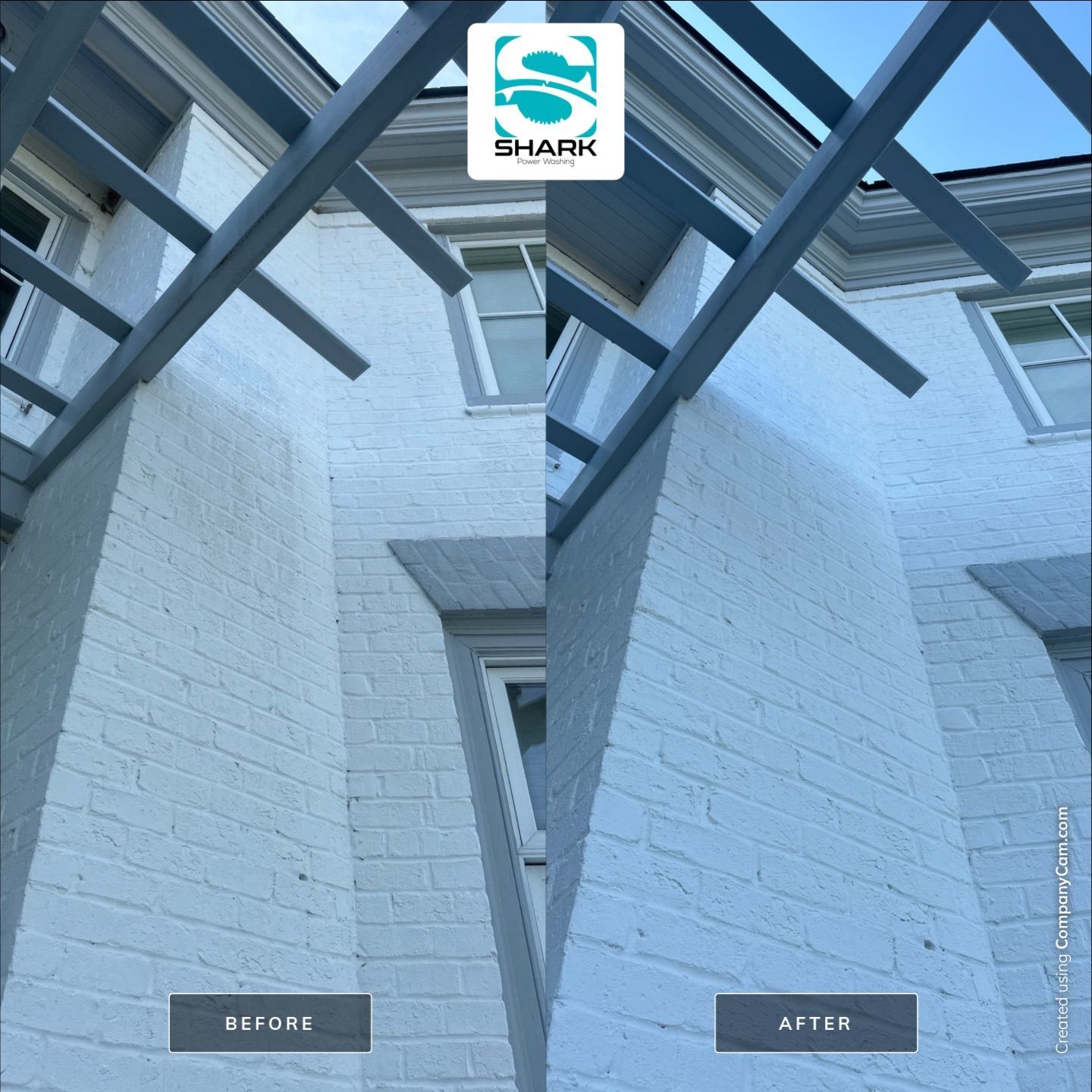 House Washing in Wilmington by Shark Power Washing