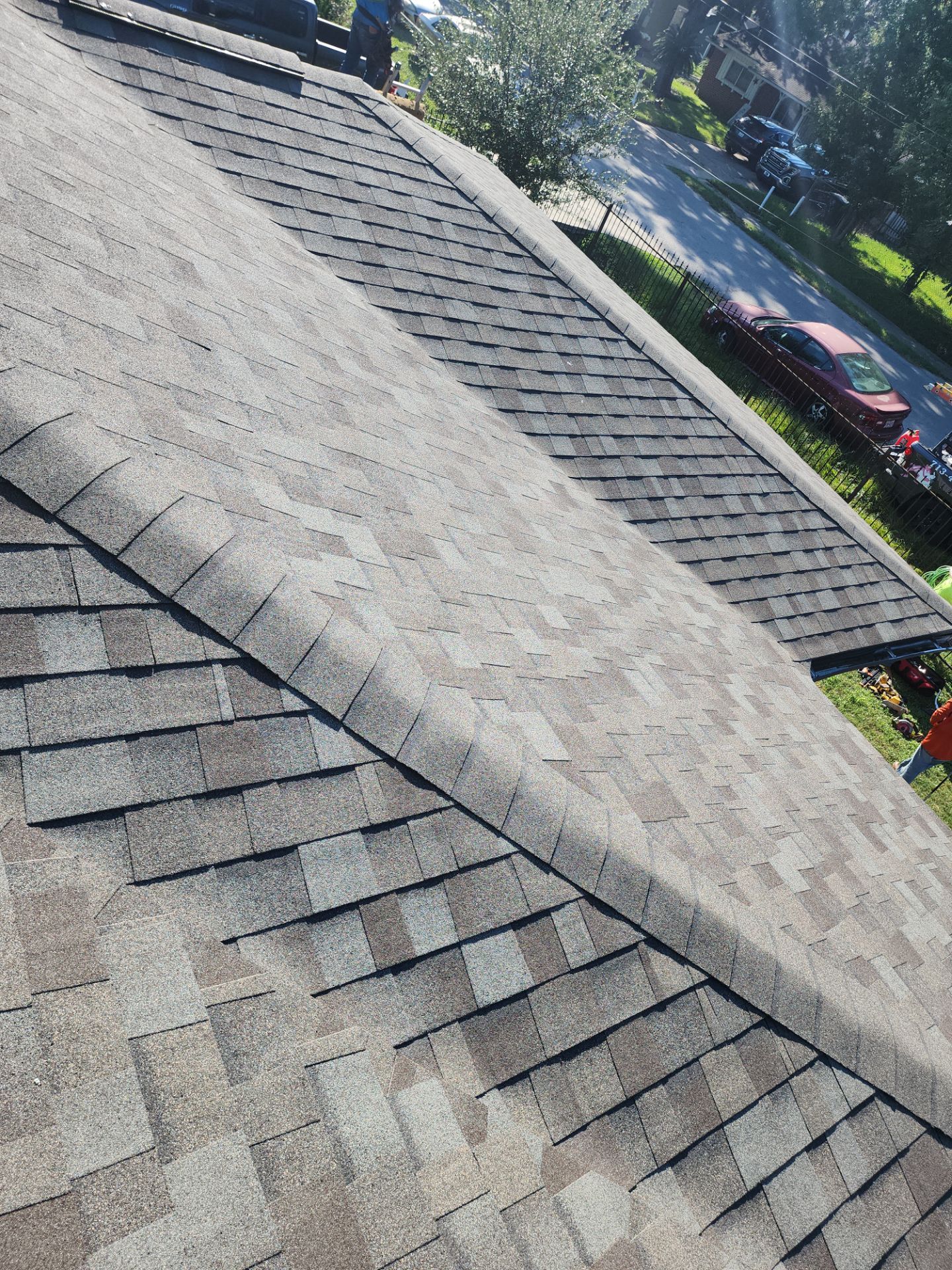 Residential Roofing Installation using Owen's Corning Duration (Lifetime) Shingles by Roof Repair Company