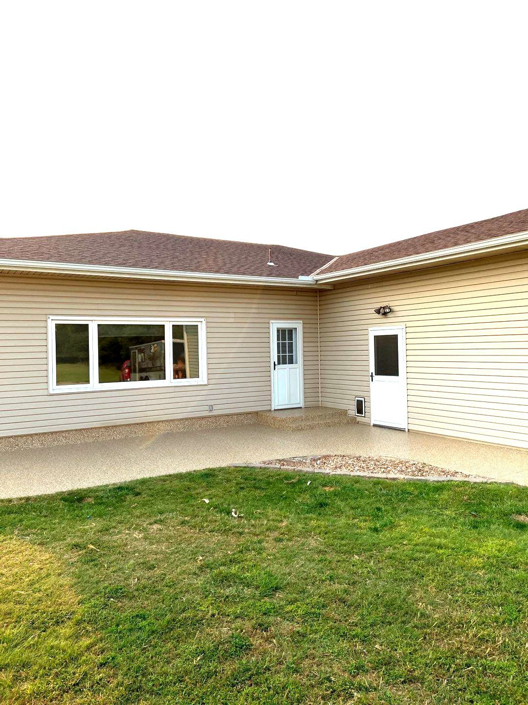 Porch Installation with Sandstone by Copperhead Coatings