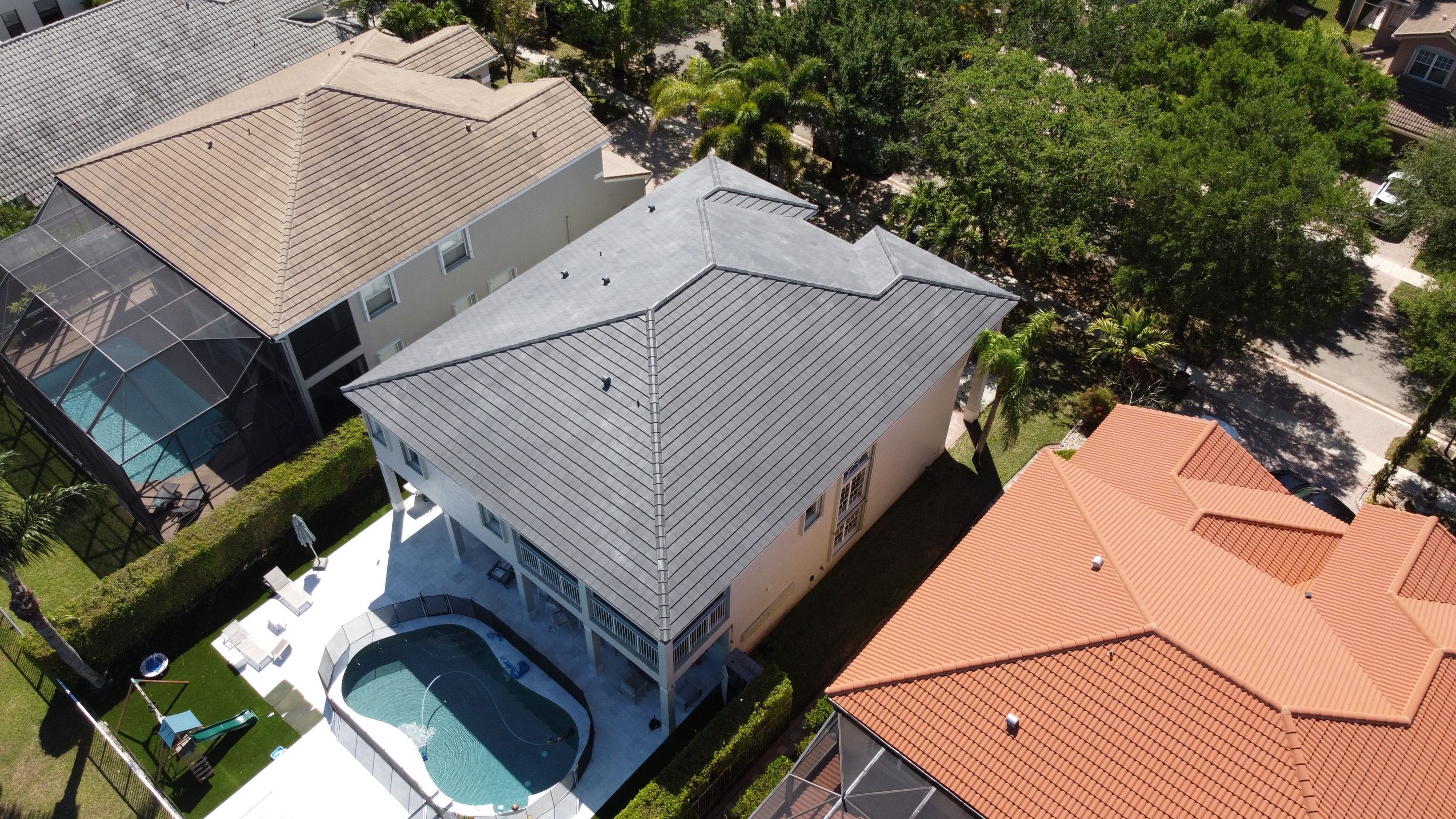 Residential Roofing Installation using WestLake Roofing Tile by BLUES BROTHERS ROOFING