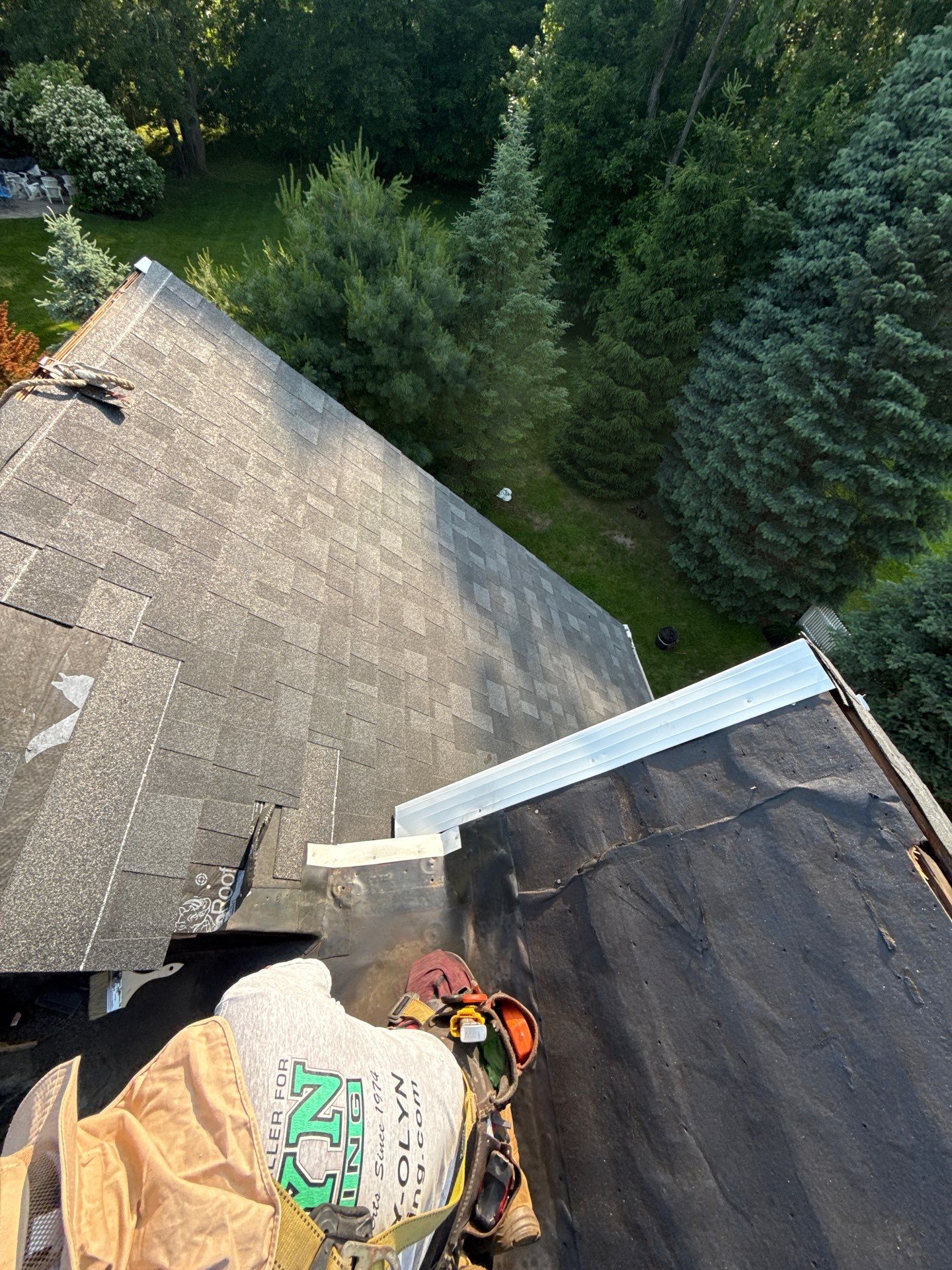 Full Roof Replacement & EPDM Restoration – North Andover, MA by Mighty Dog Roofing of Greater Middlesex County