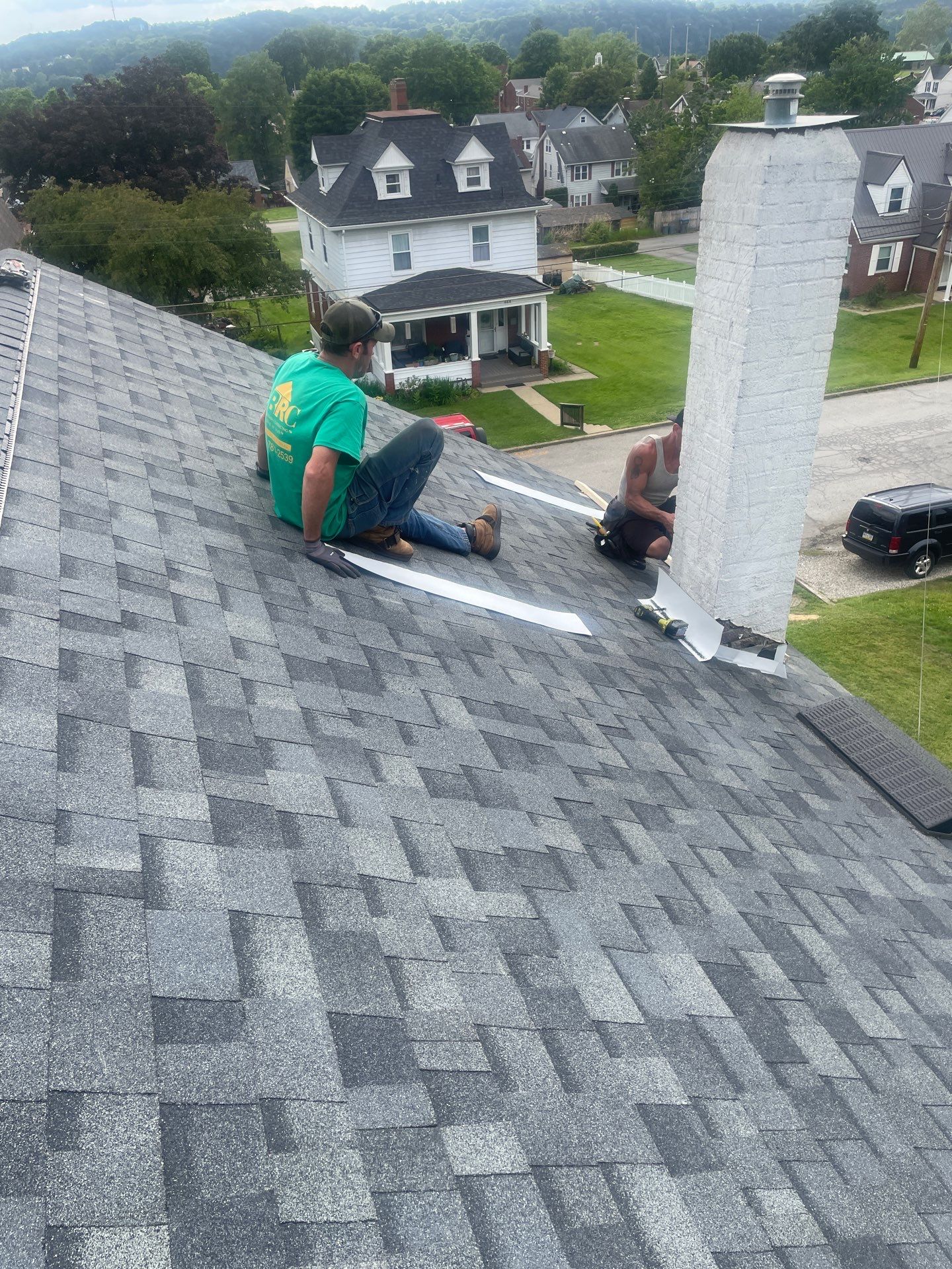 Project in Verona, PA by Bob Romea Roofing