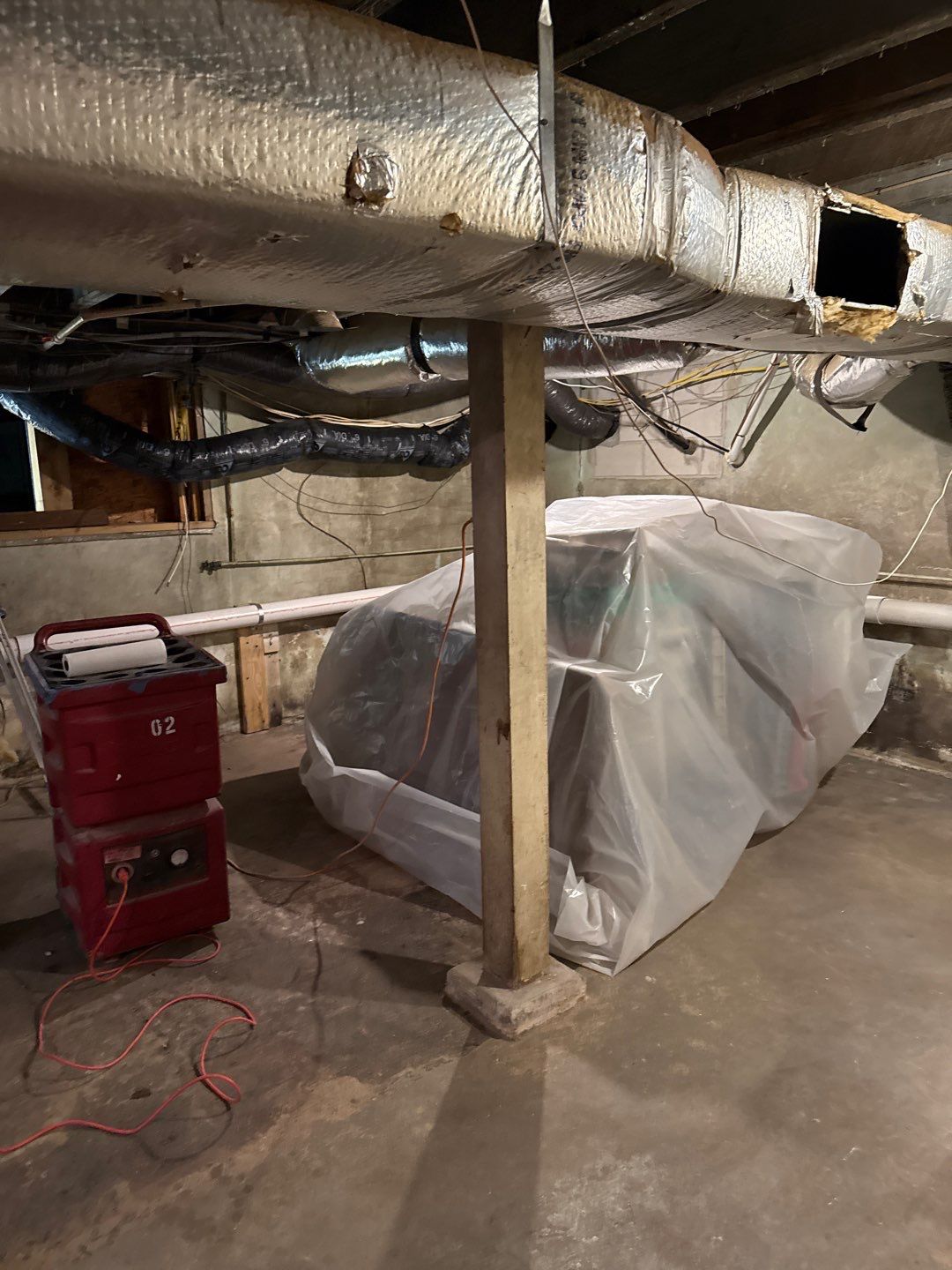 Rehoboth Beach VFW Indoor Air Restoration & Basement Mold Remediation by Healthy Home Solutions
