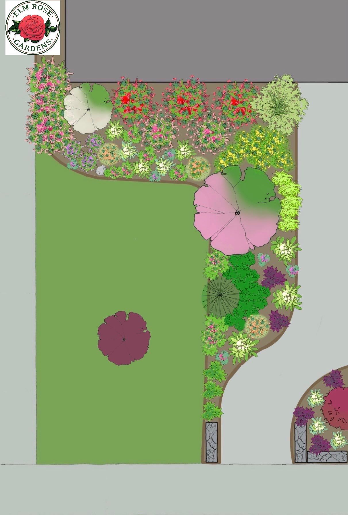 Woodland Island Project by Elm Rose Gardens