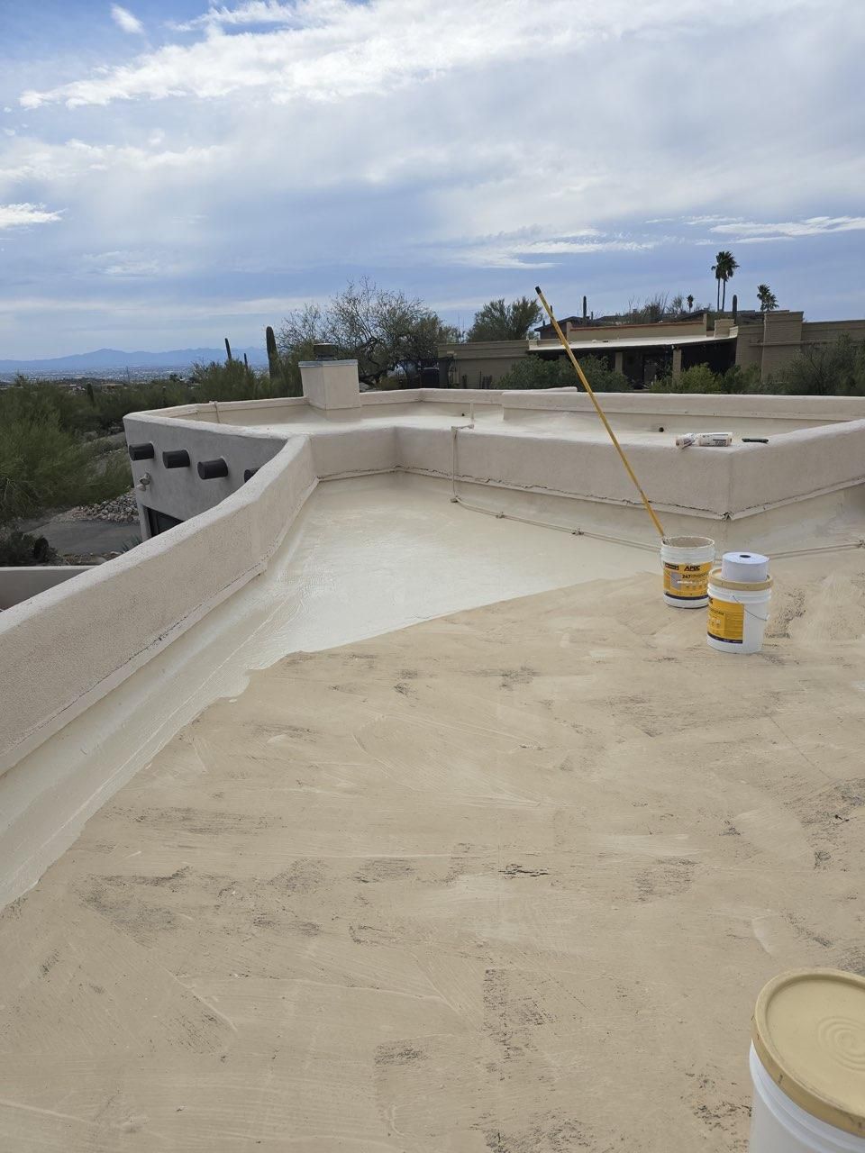 Project in Tucson by West Coast Roofing AZ