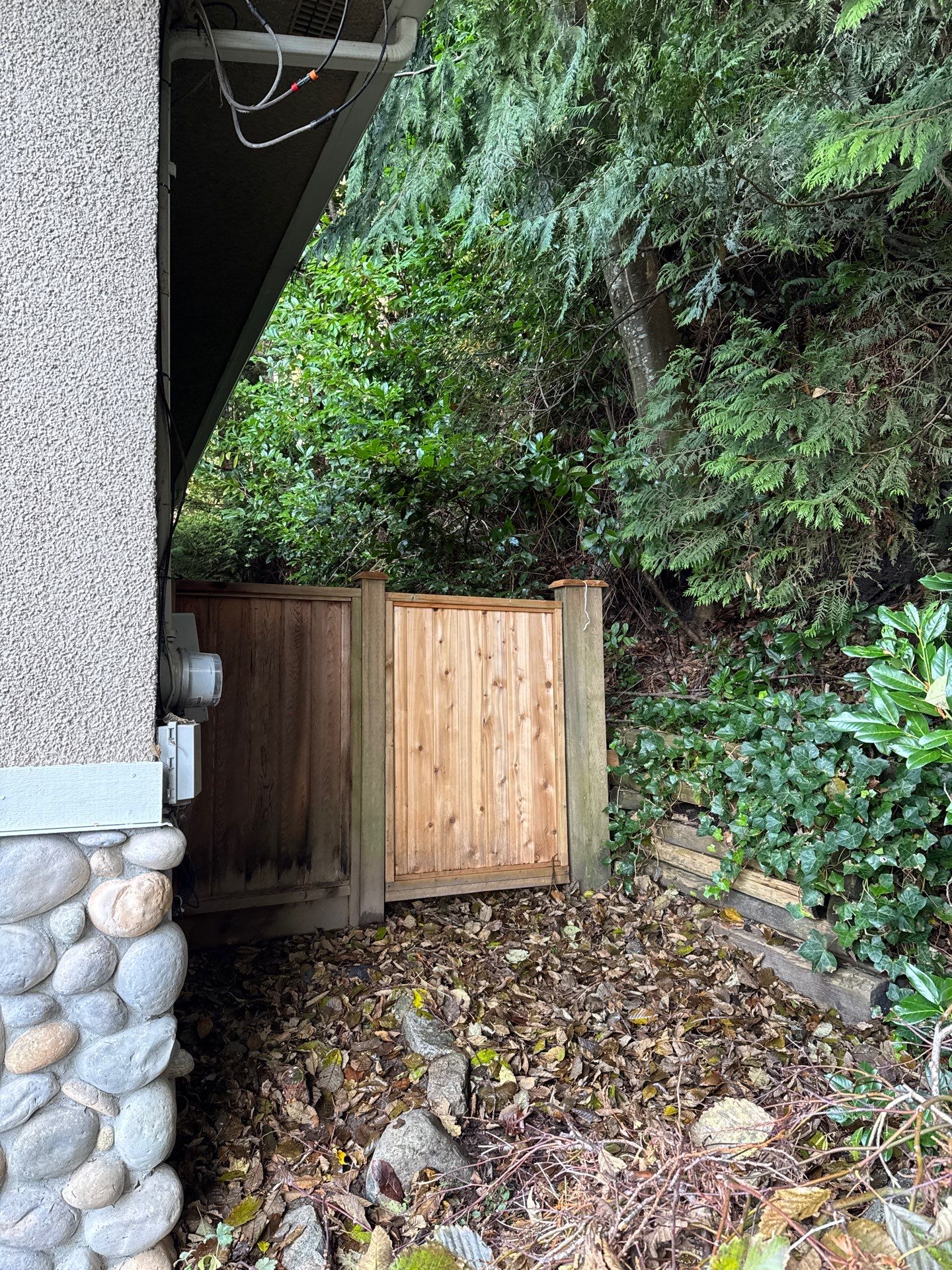 New Fence Installation - Edgemont Village by YVR Construction Group