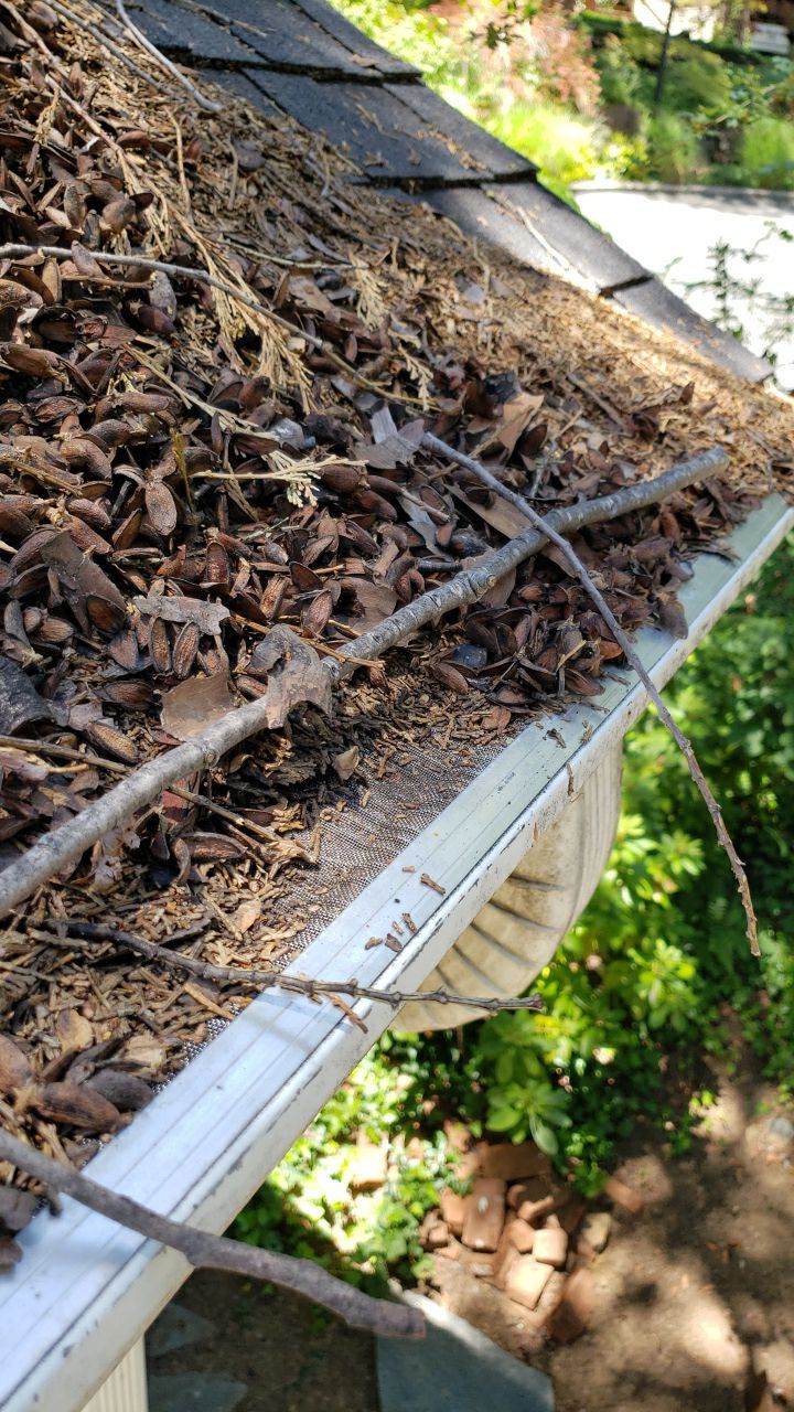 Gutter Installation using Englert LeafGuard Gutters by Byers Enterprises 