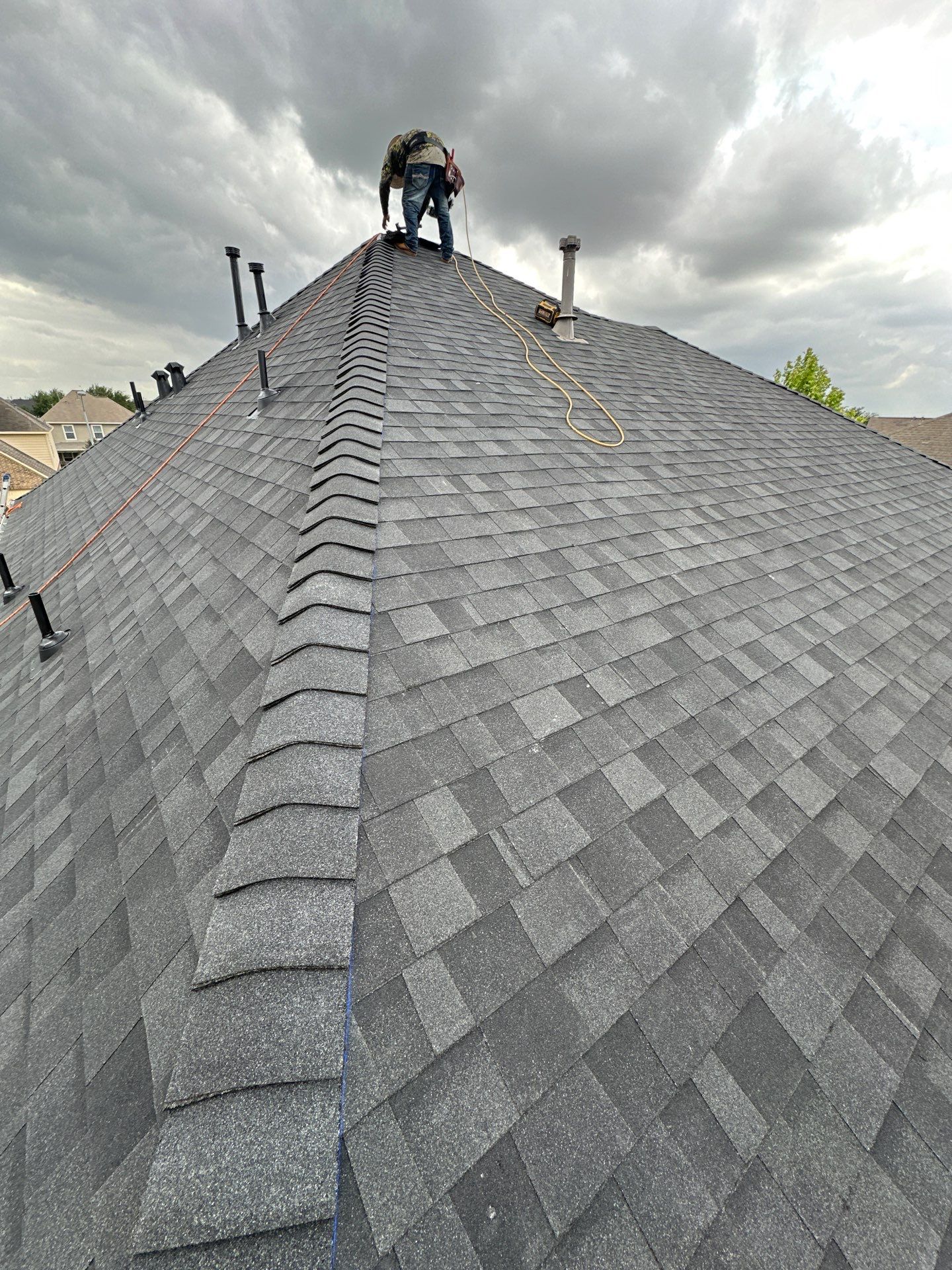 Project in Katy by Motion Roofing