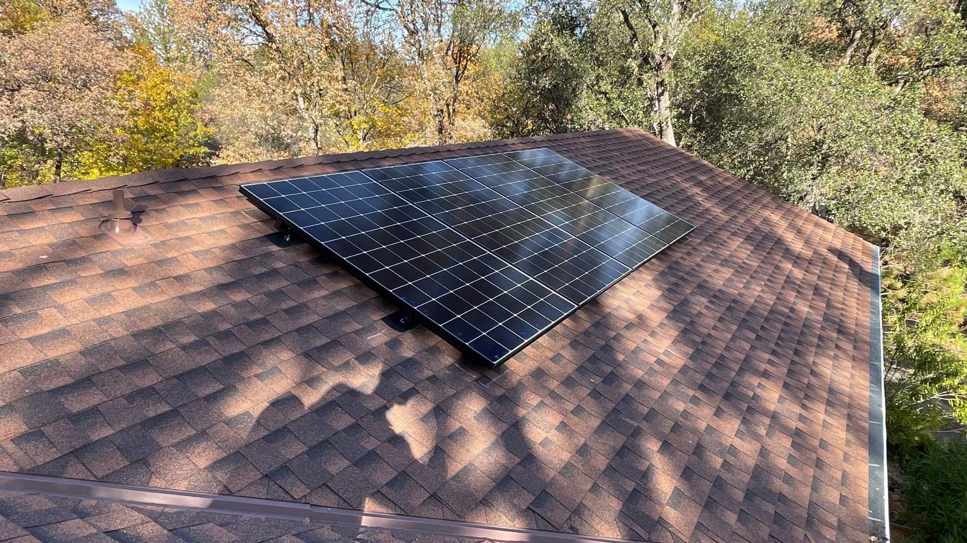 Solar Panel Installation using Solar Panels by Byers Enterprises 