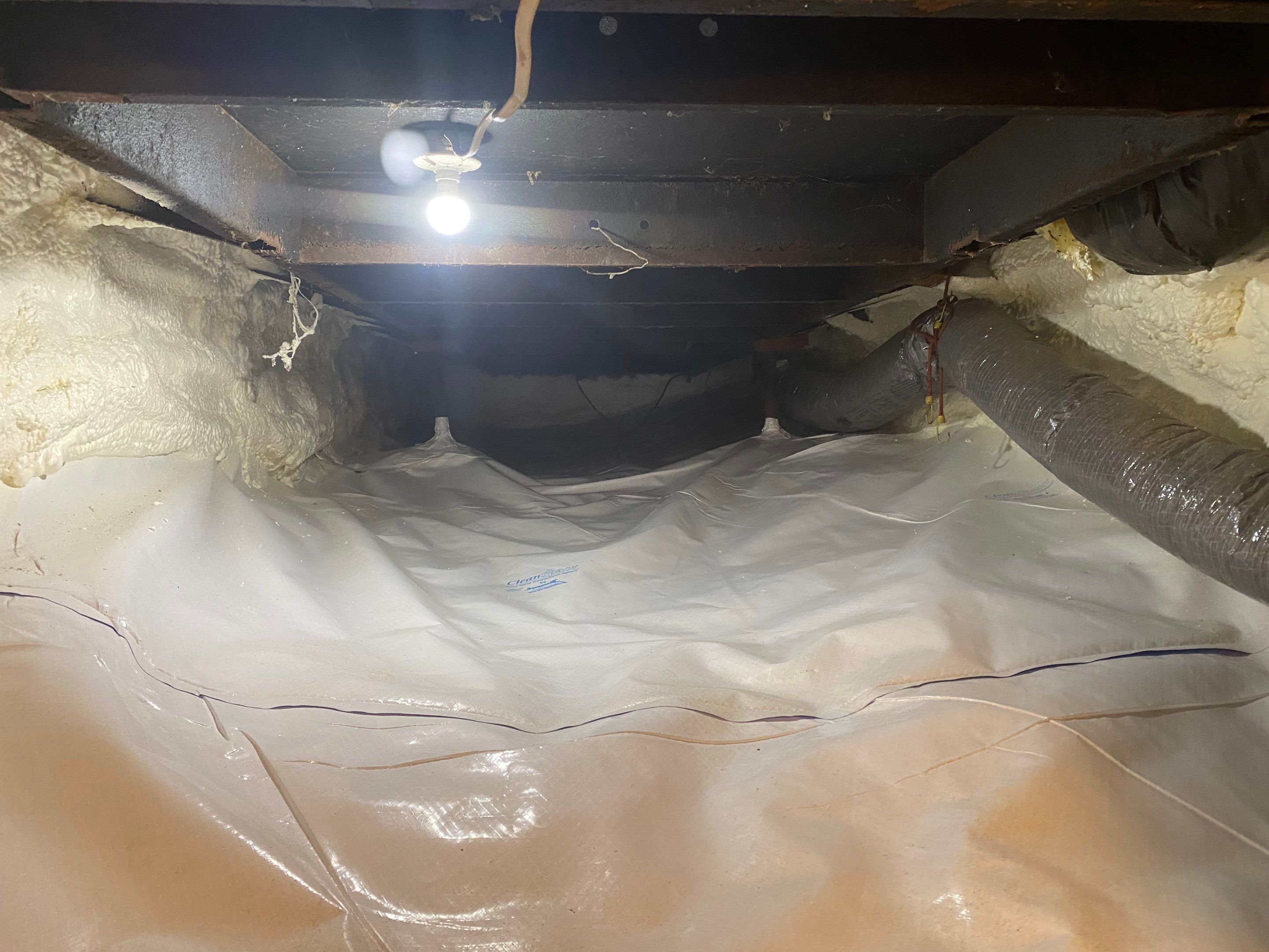 Mesko-Insulating a remodel with sprayfoam by Burke Home Services