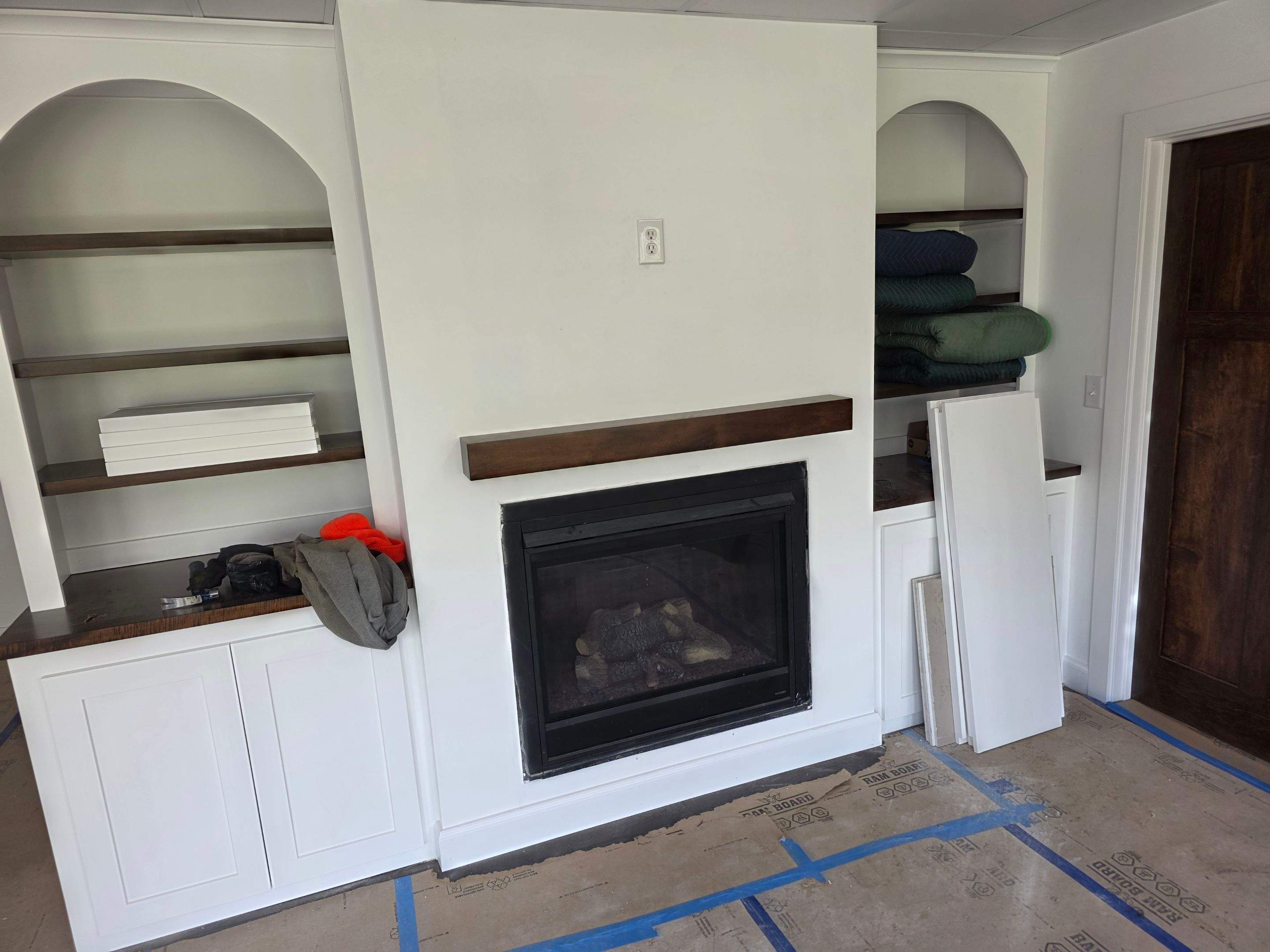 Basement remodel by Horst Custom Homes 