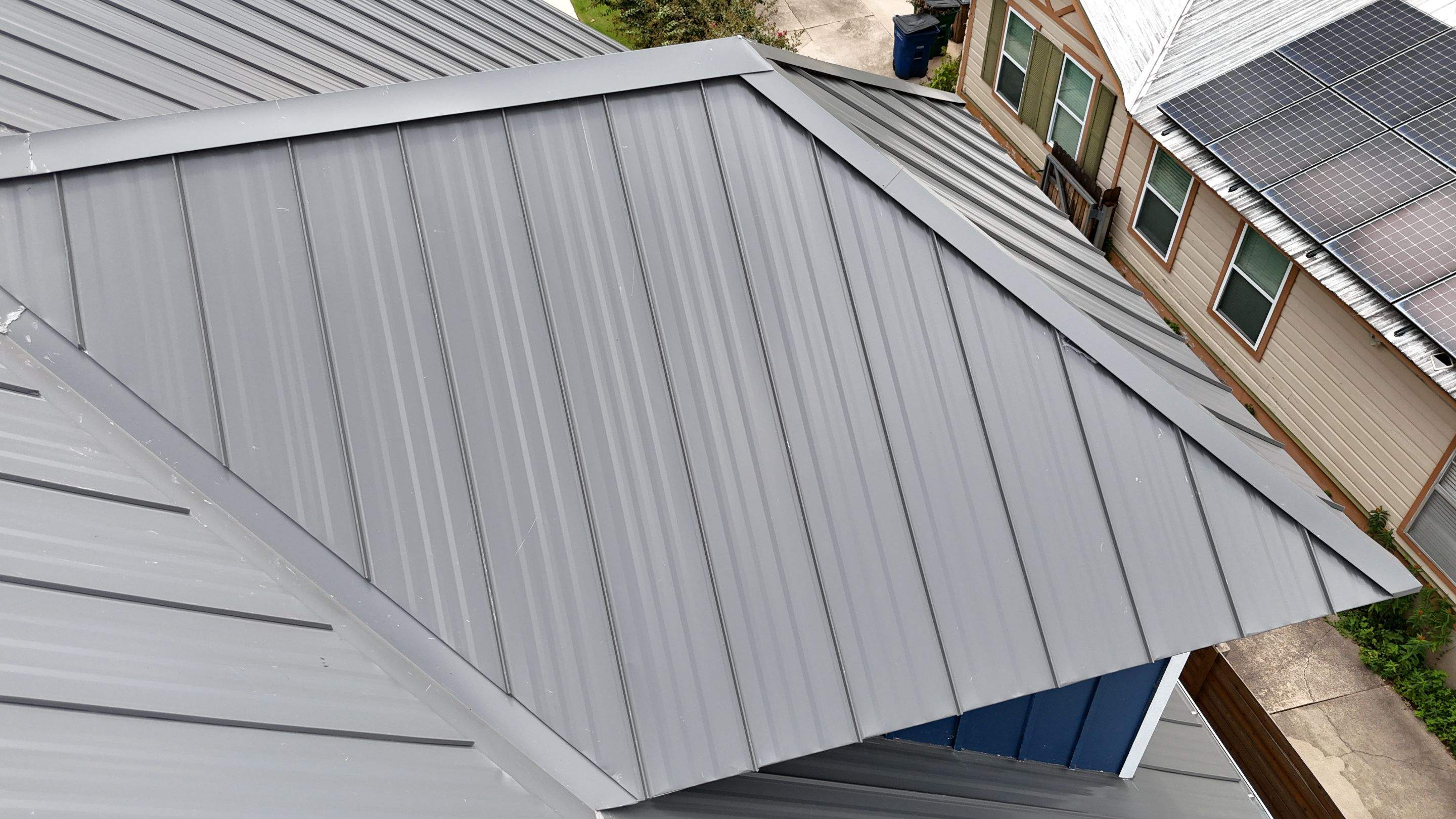 Charcoal Grey - L&A Metals LLC Type FF100, Hidden fastener/Standing Seam by RoofsOnly.com