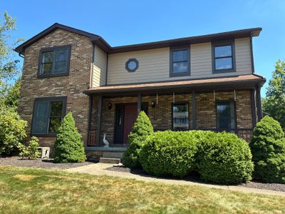 Full House James Hardie Lap Siding and Trim Renovation With Modern Dark Trim In Wexford / Mars PA