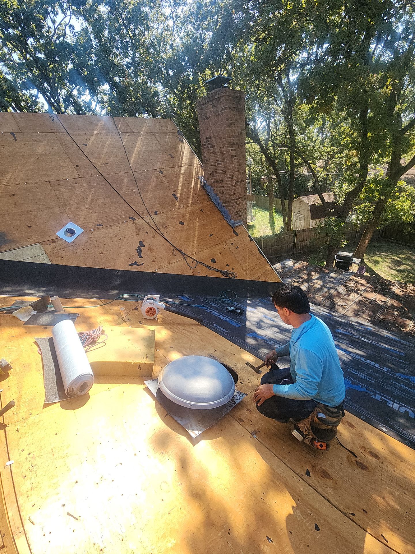 Project in Azle by Lonestar Roofing and Restoration LLC.