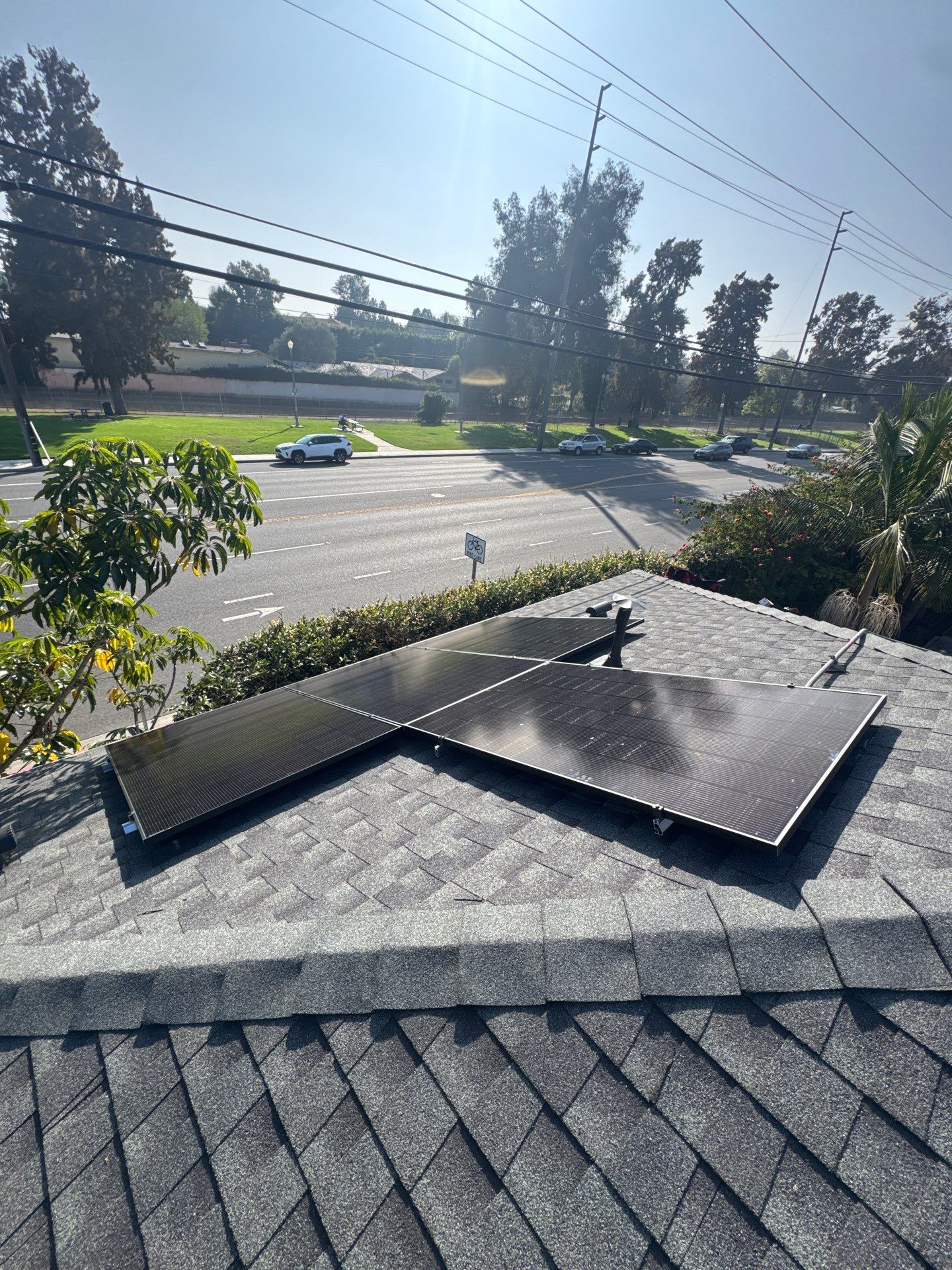 Residential Solar Installation with CertainTeed Panels in Long Beach by AWS Solar