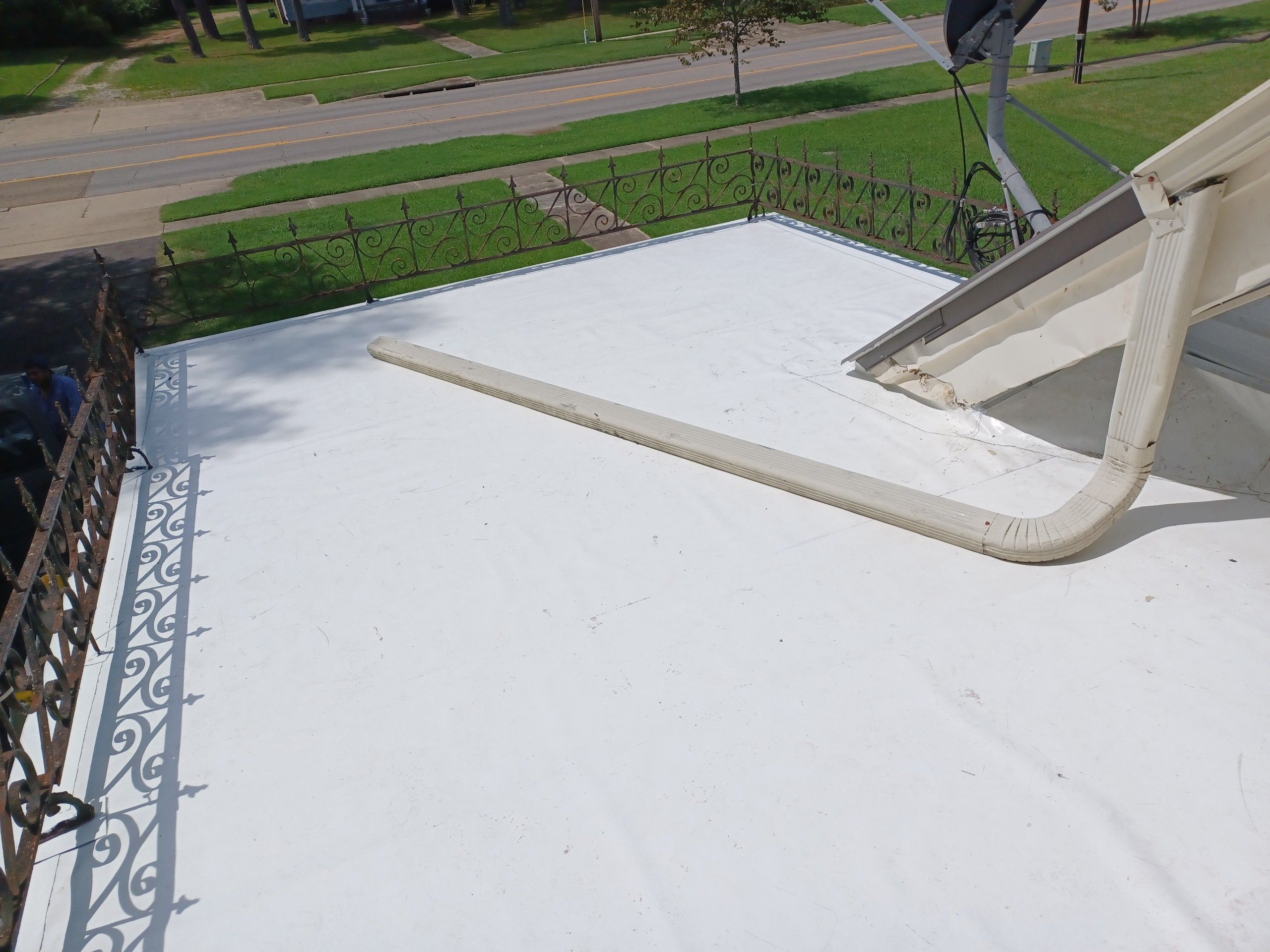 Residential PVC Installation in Prescott, Arkansas by Hostetler Roofing