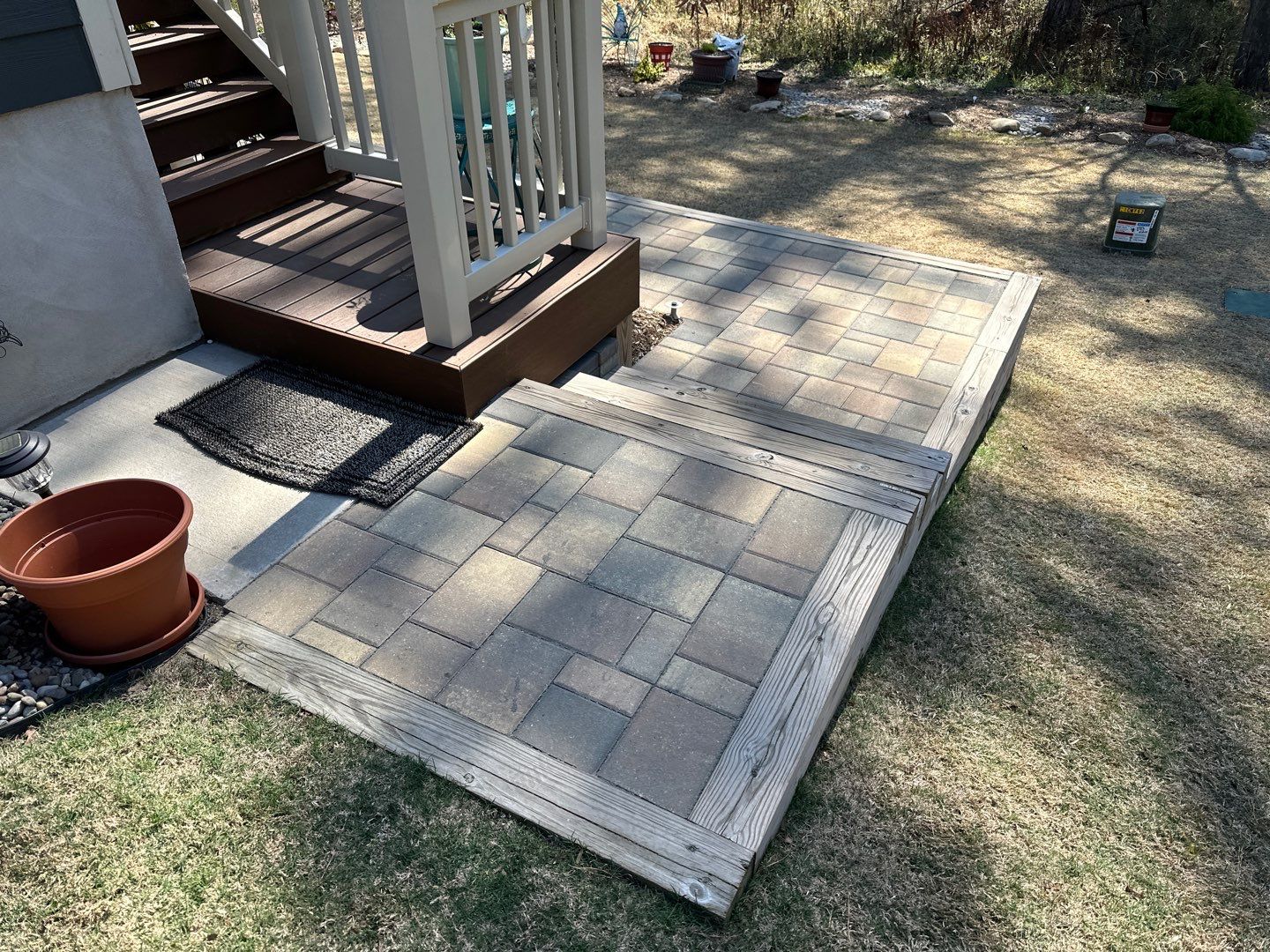 Pavers using Concrete Sealant by DuraSeal