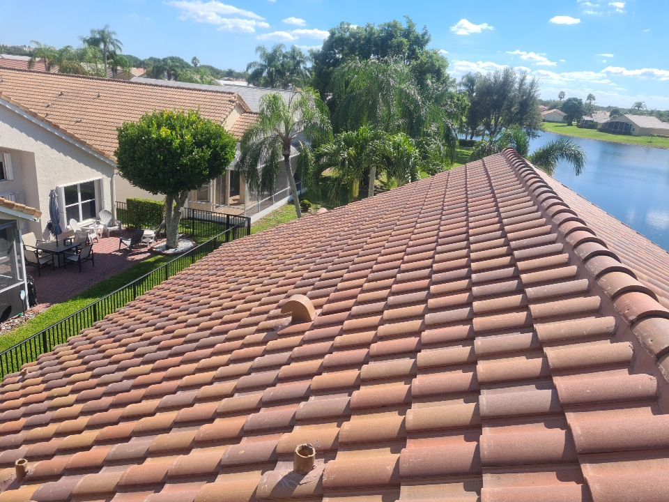 Residential Roofing Installation using Eagle Roofing Tile by BLUES BROTHERS ROOFING