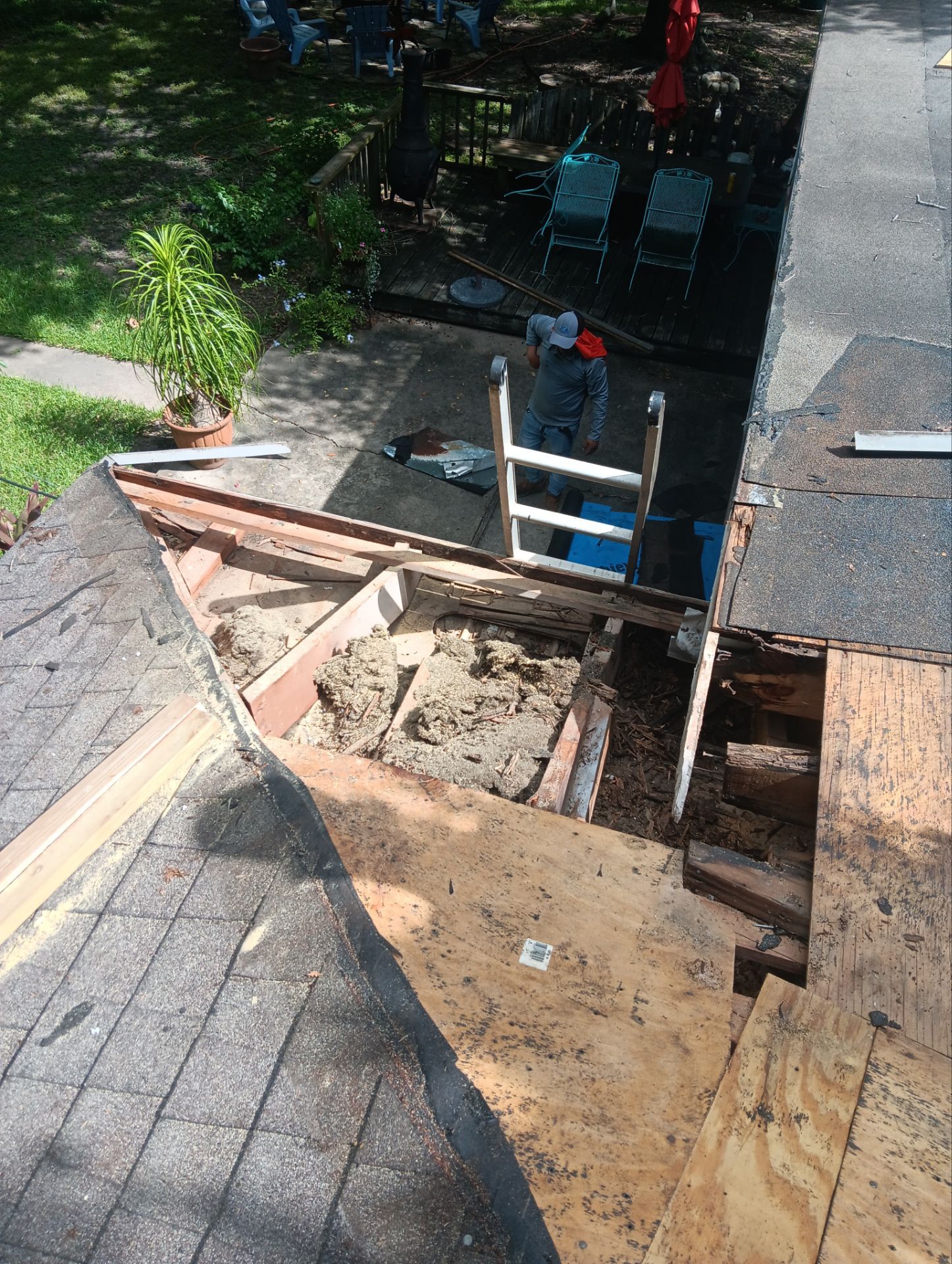 Residential Roofing Repair using Owen's Corning Duration (Lifetime) Shingles by Roof Repair Company