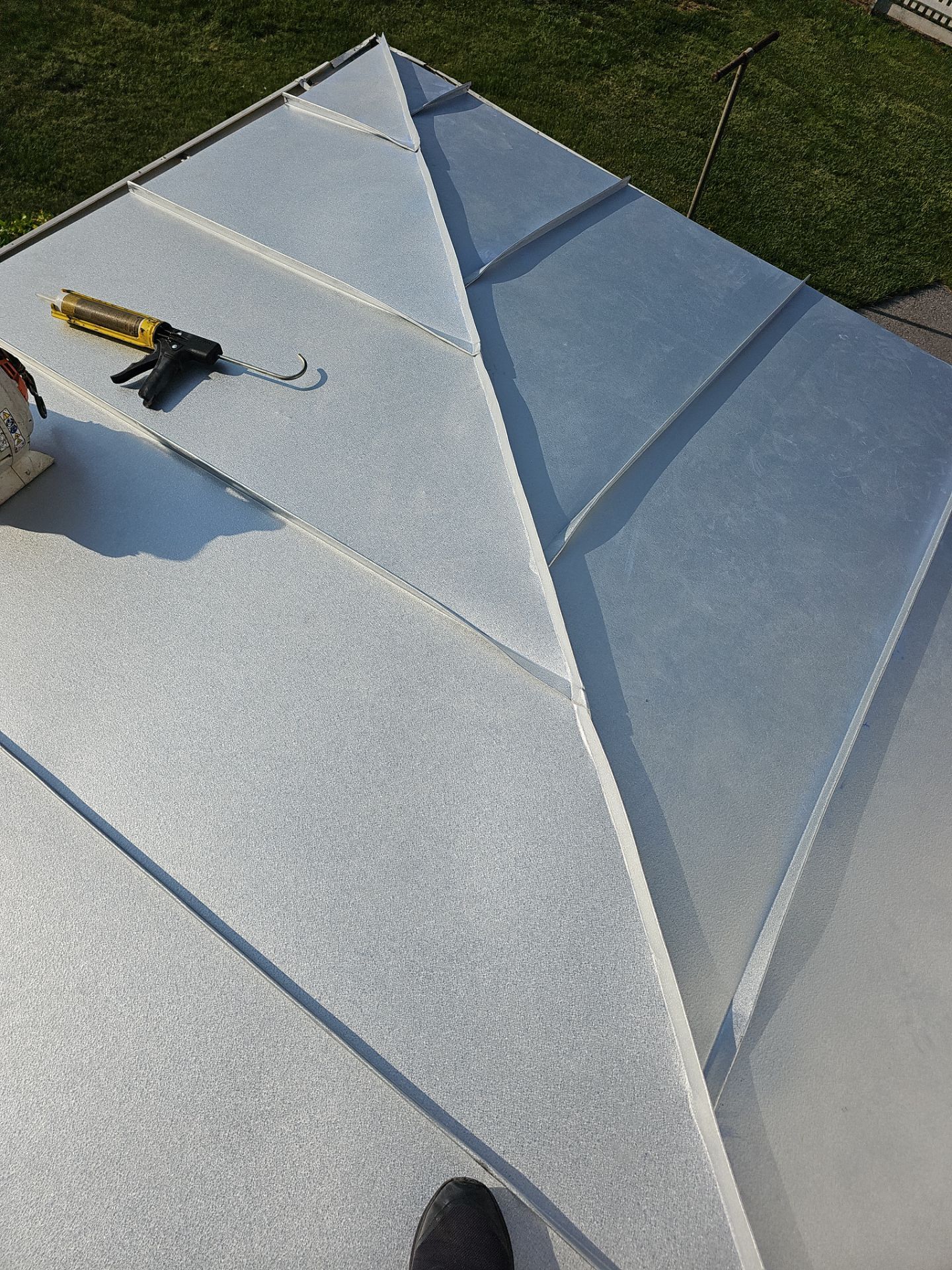 Metal Roof Replacement by Winchester Roofing