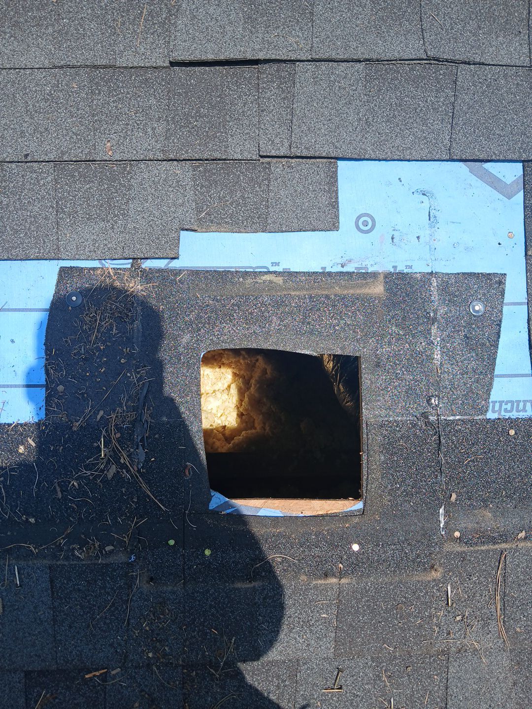 Hail Damage using Owen's Corning Duration (Lifetime) Shingles by Roof Repair Company