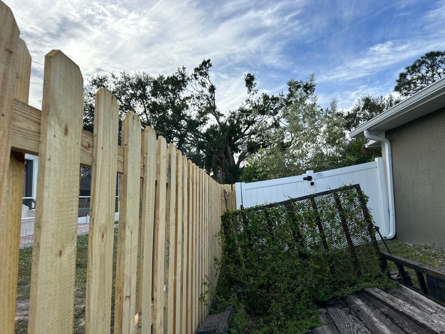 Wood Fence Installation using Wood Pressure Treated Fence  by Asap fence and gates, LLC