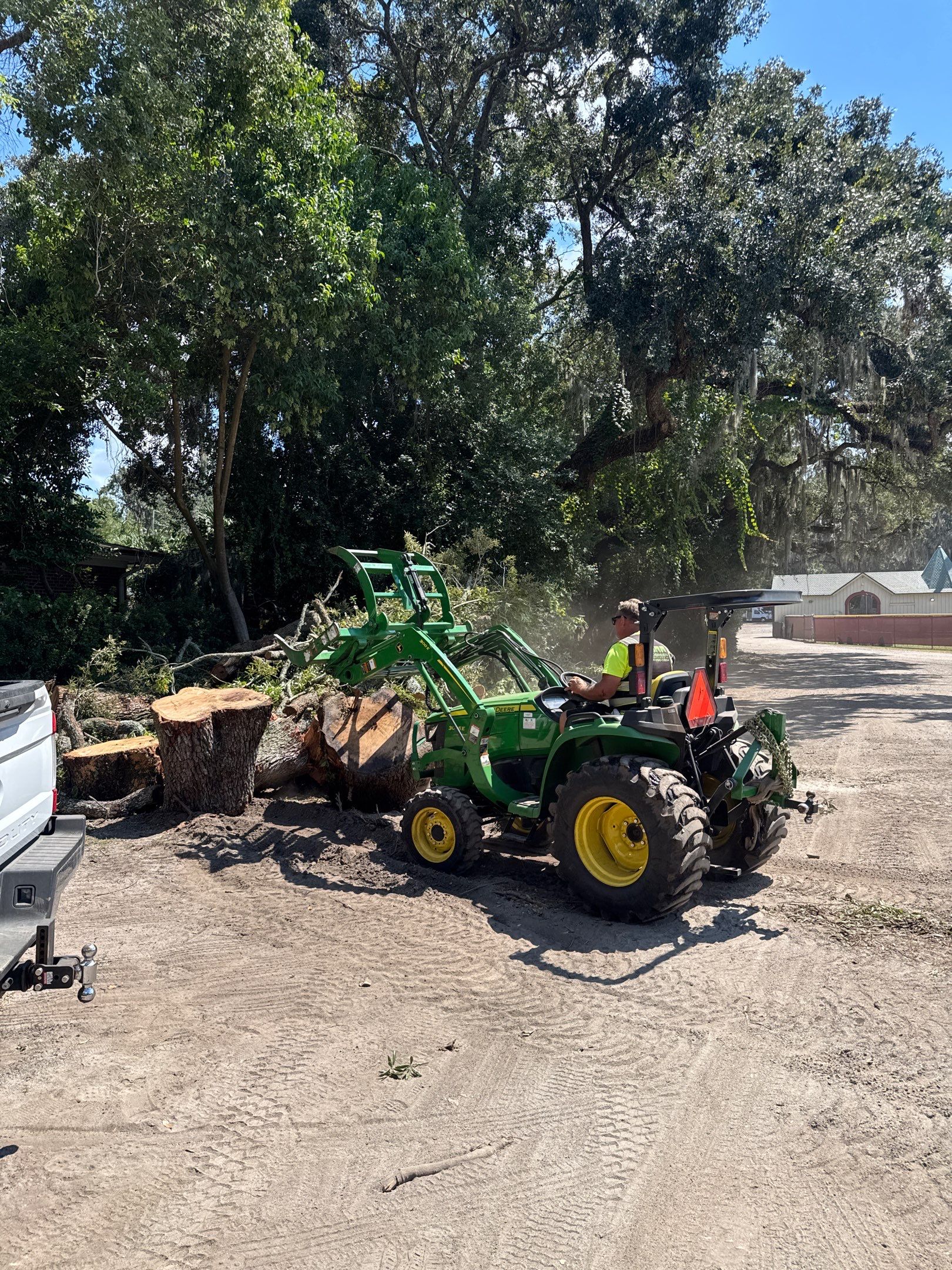 Tree Removal | Episcopal Softball Field by ProGreen Services