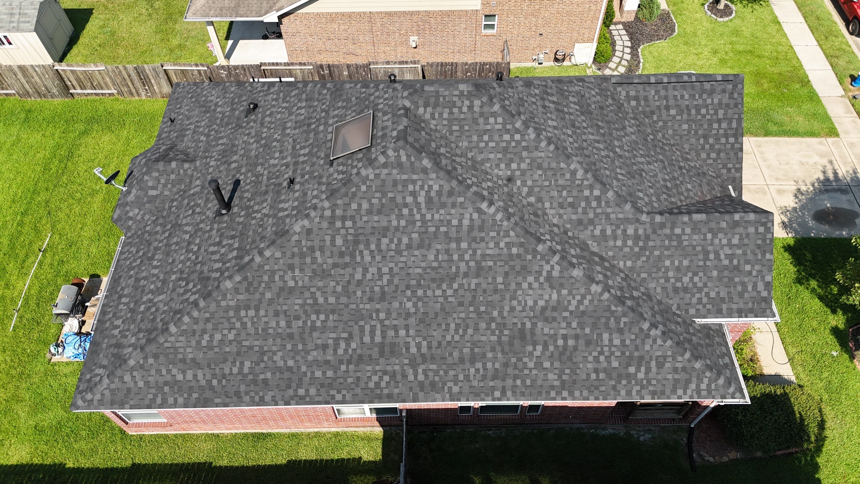 Residential Roofing Installation using IKO Dynasty in Cypress by Core Four Roofing