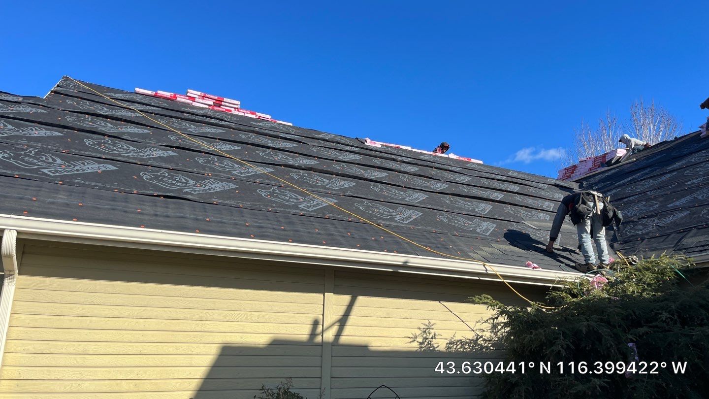 Meridian ID 83646 Residential Roofing Installation using Owens Corning by ID Roofing LLC