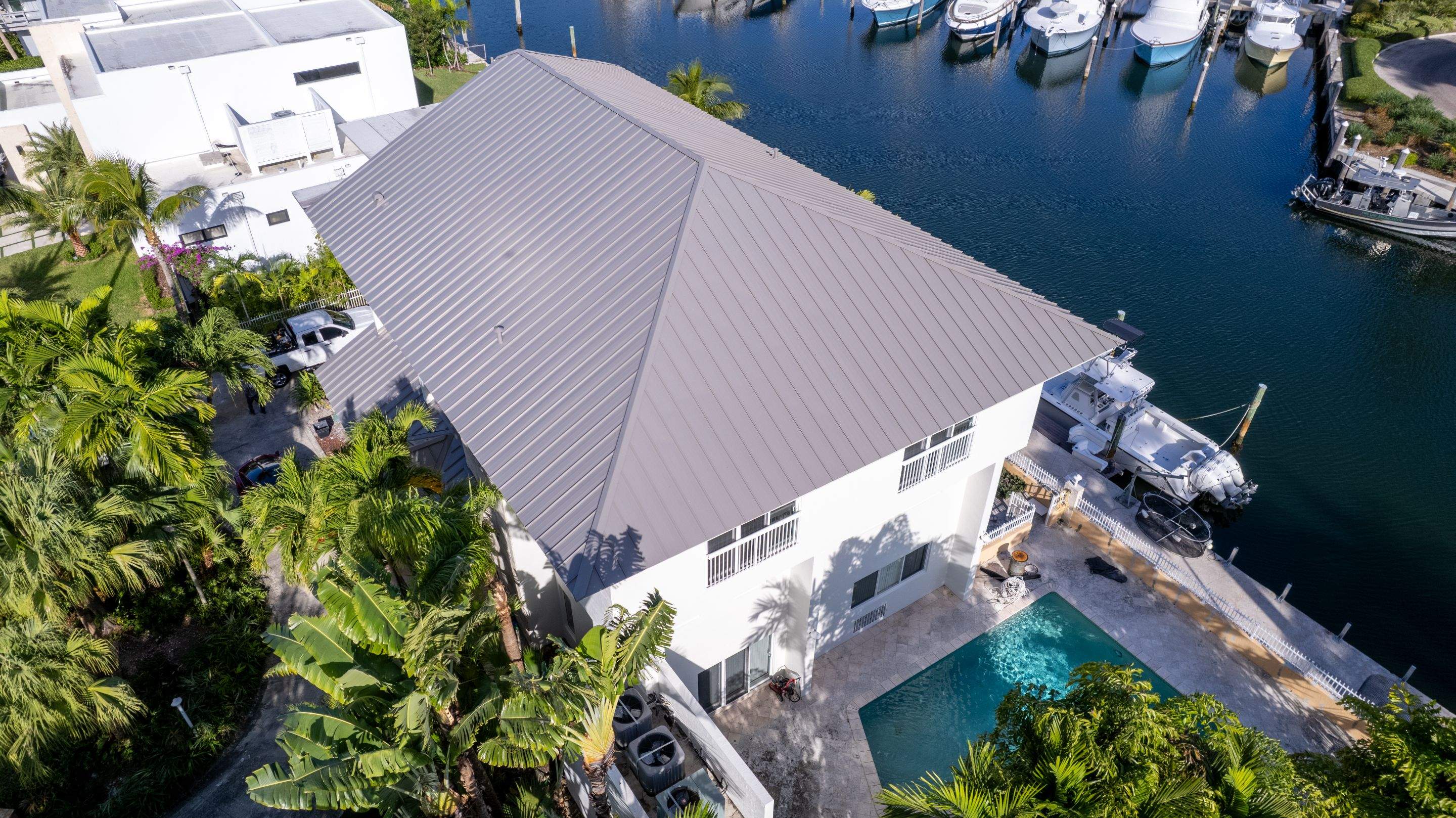 Metal Roof - Aluminum - Slate Gray by Istueta Roofing