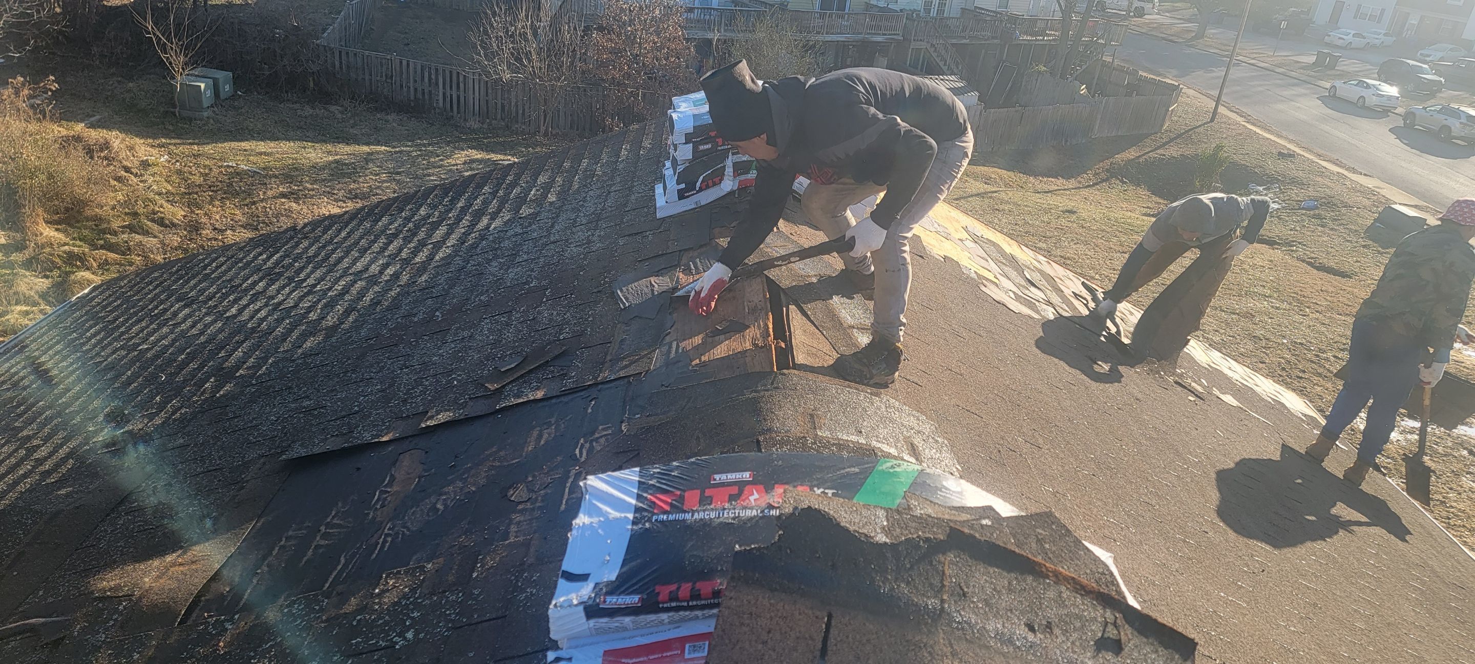 Roof Installation using Tamko Hp Titan XT by ExteriorPros