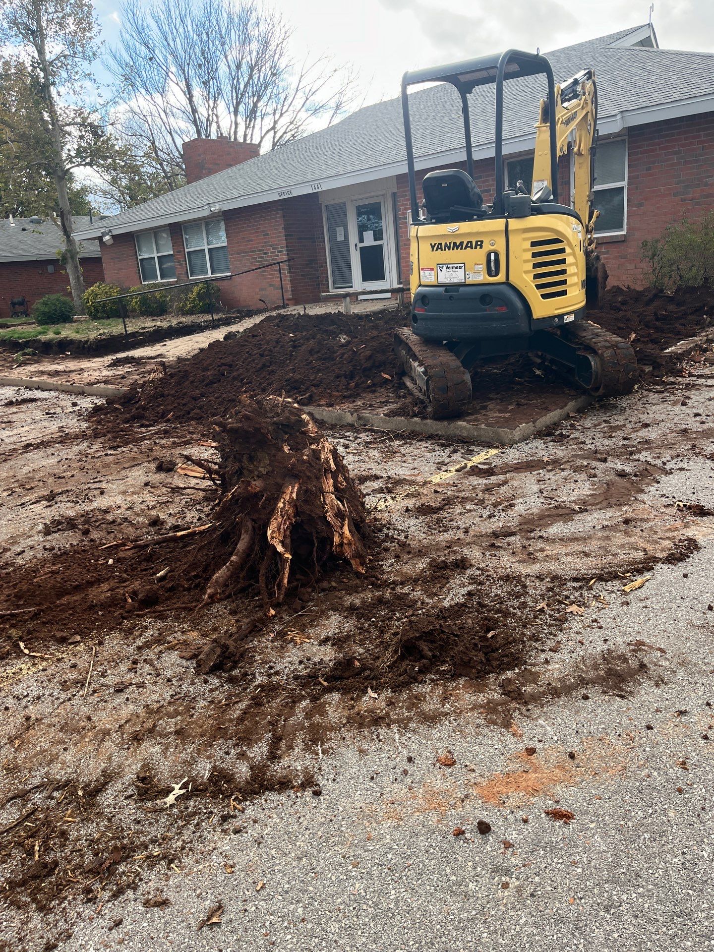Concrete work, Landscape work, Sod work, and Irrigation work. by Clays Services Inc